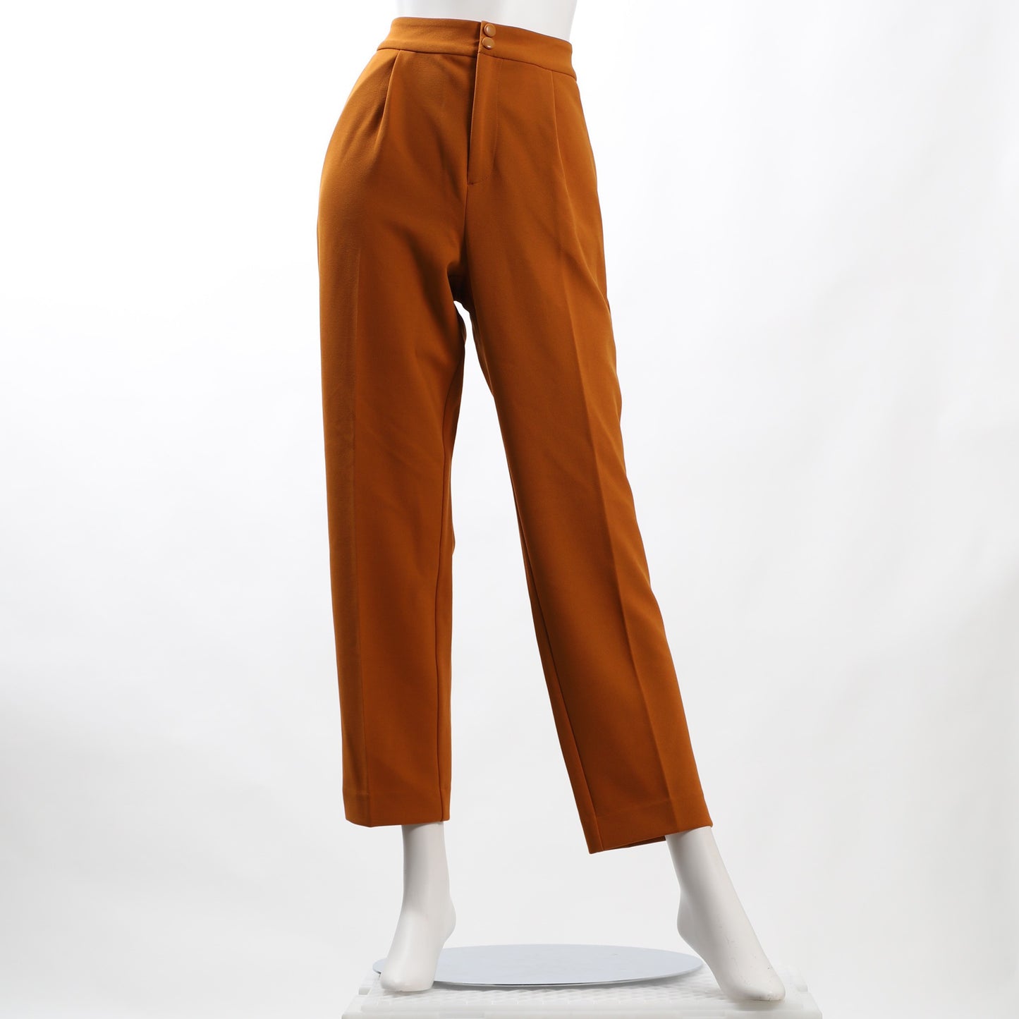 ハイストレッチカルゼテーパードパンツ