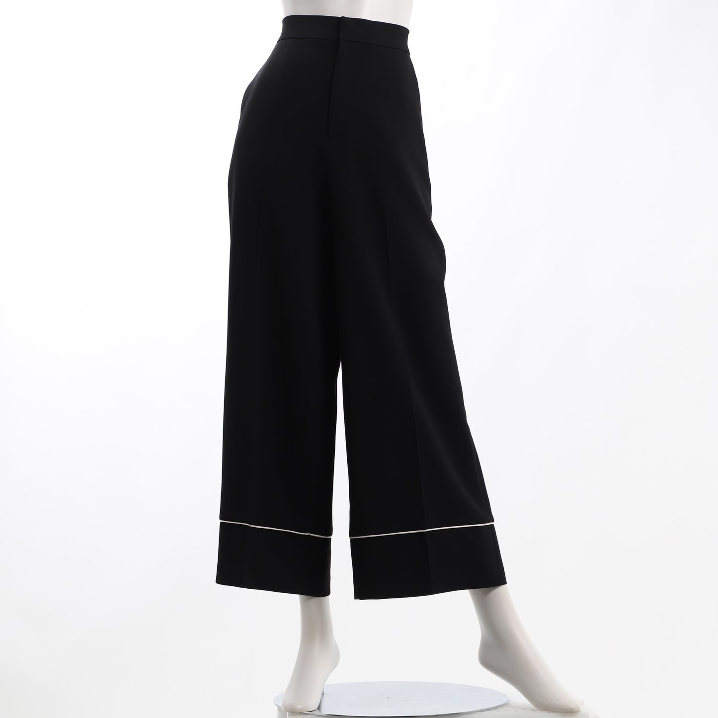 ライン入りワイドパンツ