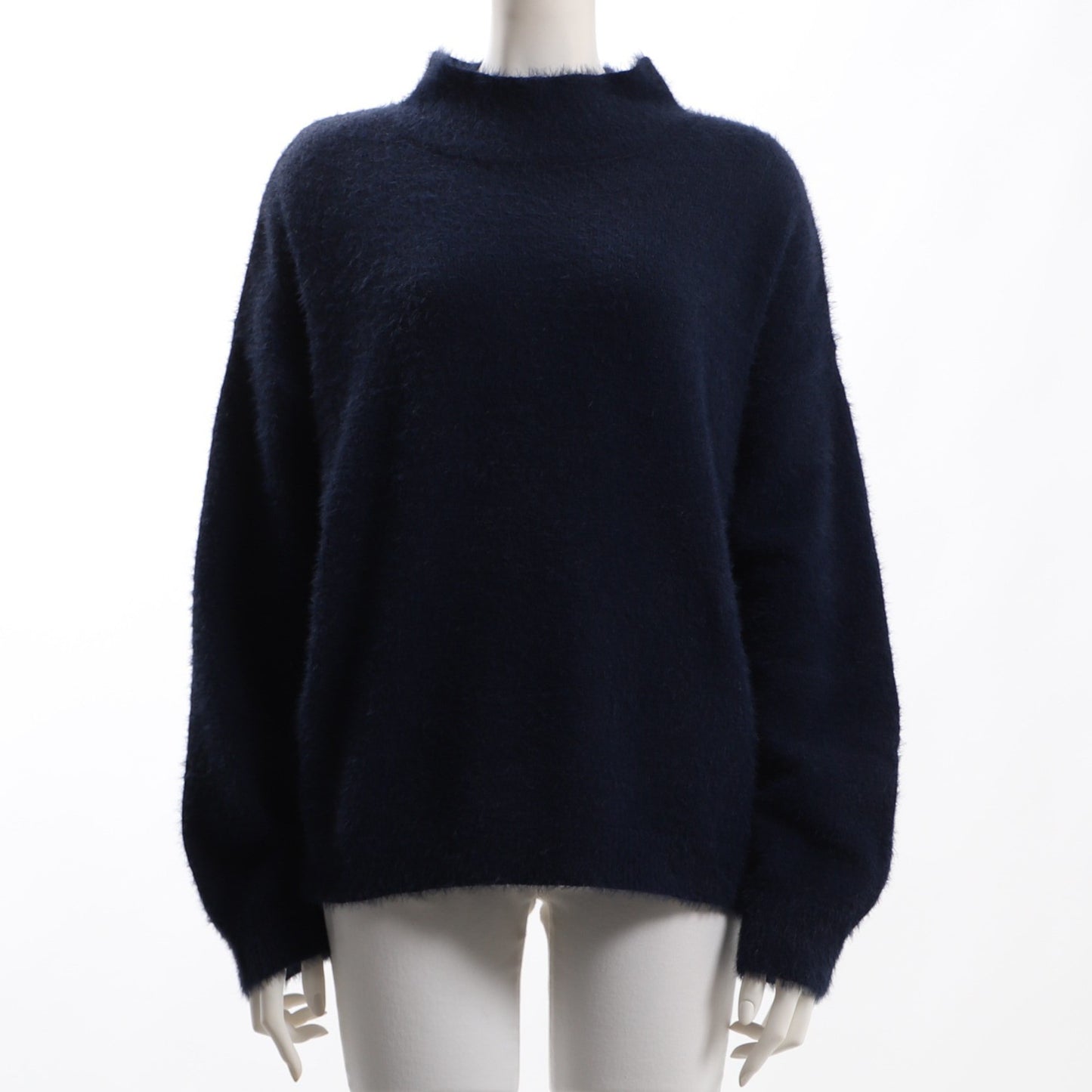 ドロップショルダーオフネックニット