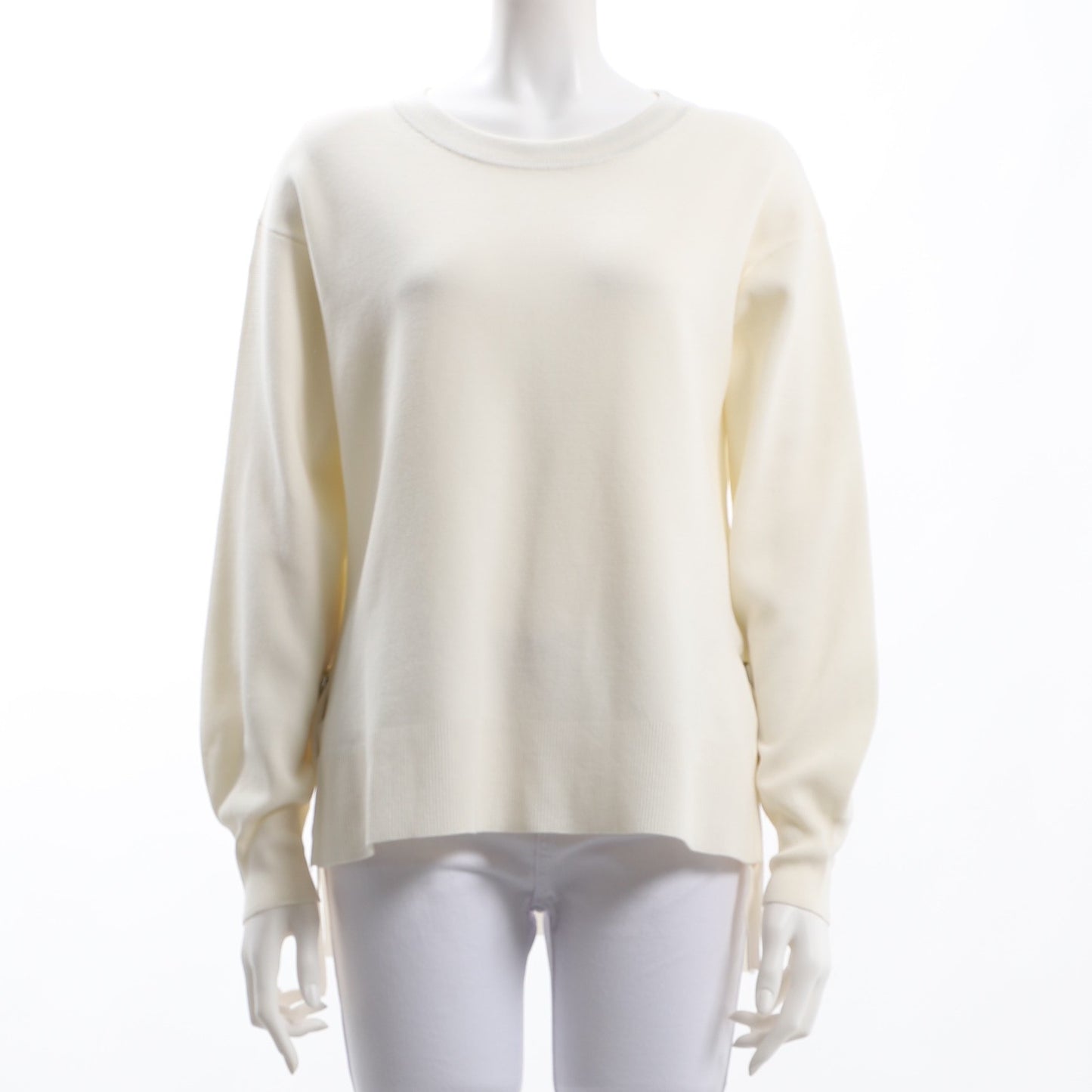 サイドベルトバックテールニット