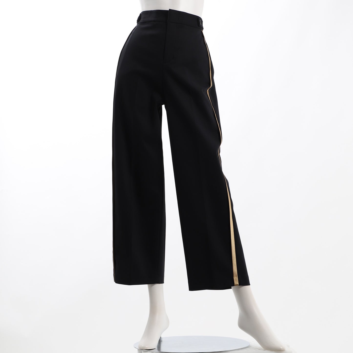 サイドライン切り替えストレートパンツ