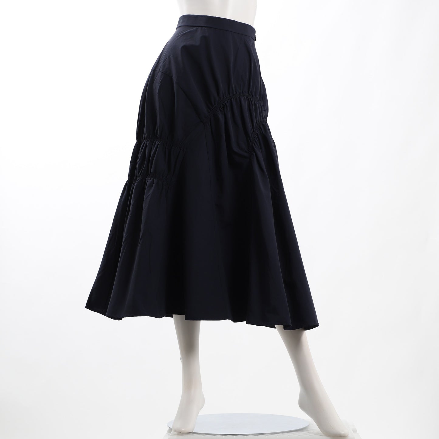 ランダムギャザーフレアスカート