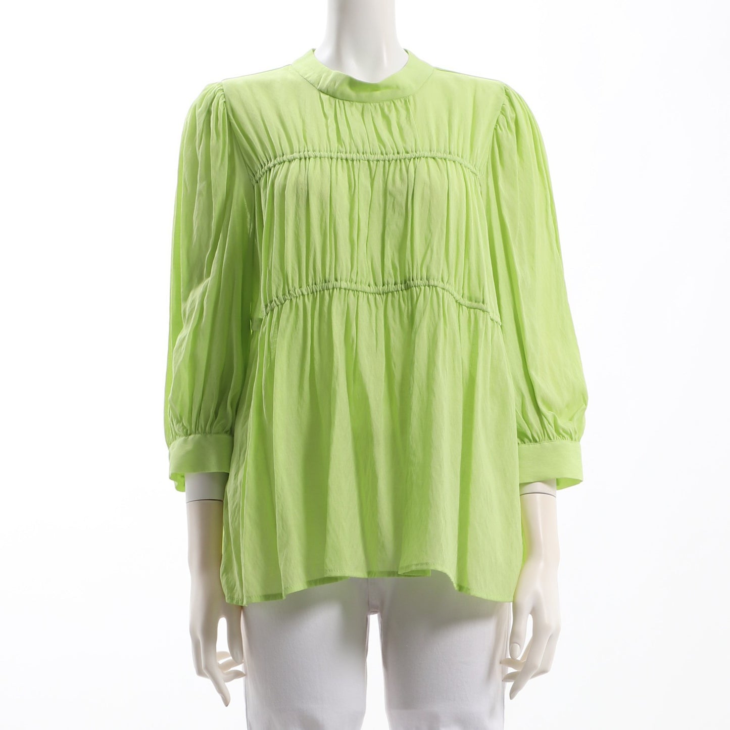 フロントギャザーブラウス