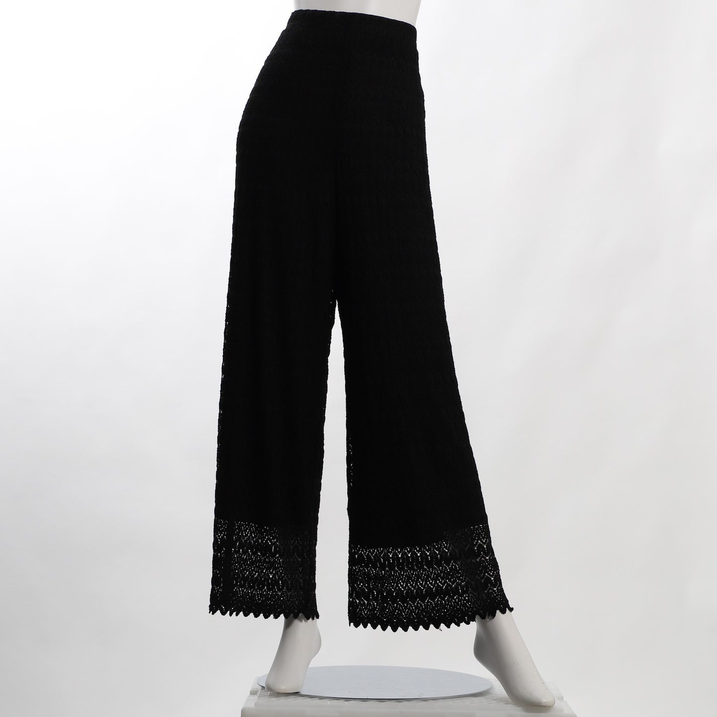 幾何リーフレース総レースパンツ