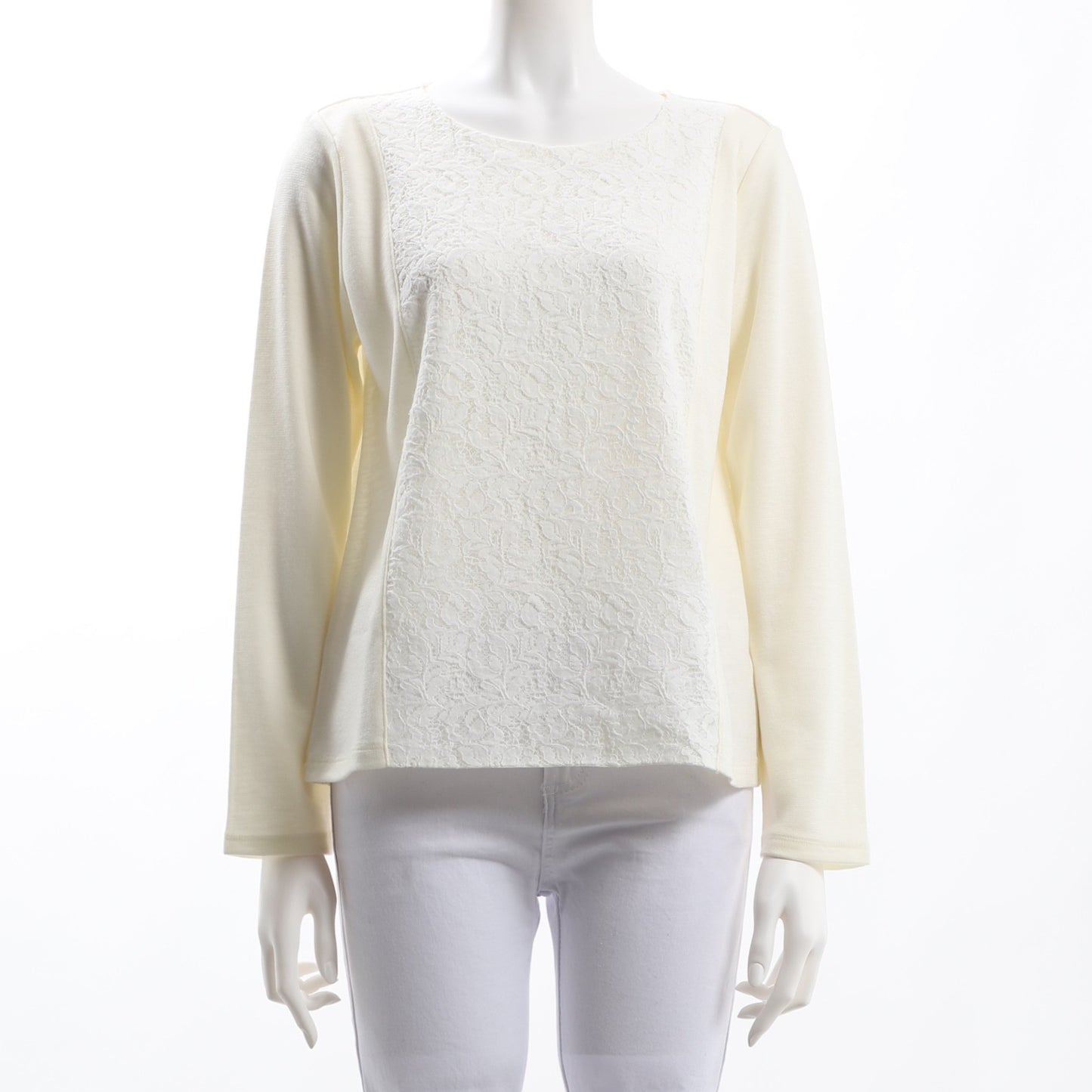 フロントレース切り替えカットソー