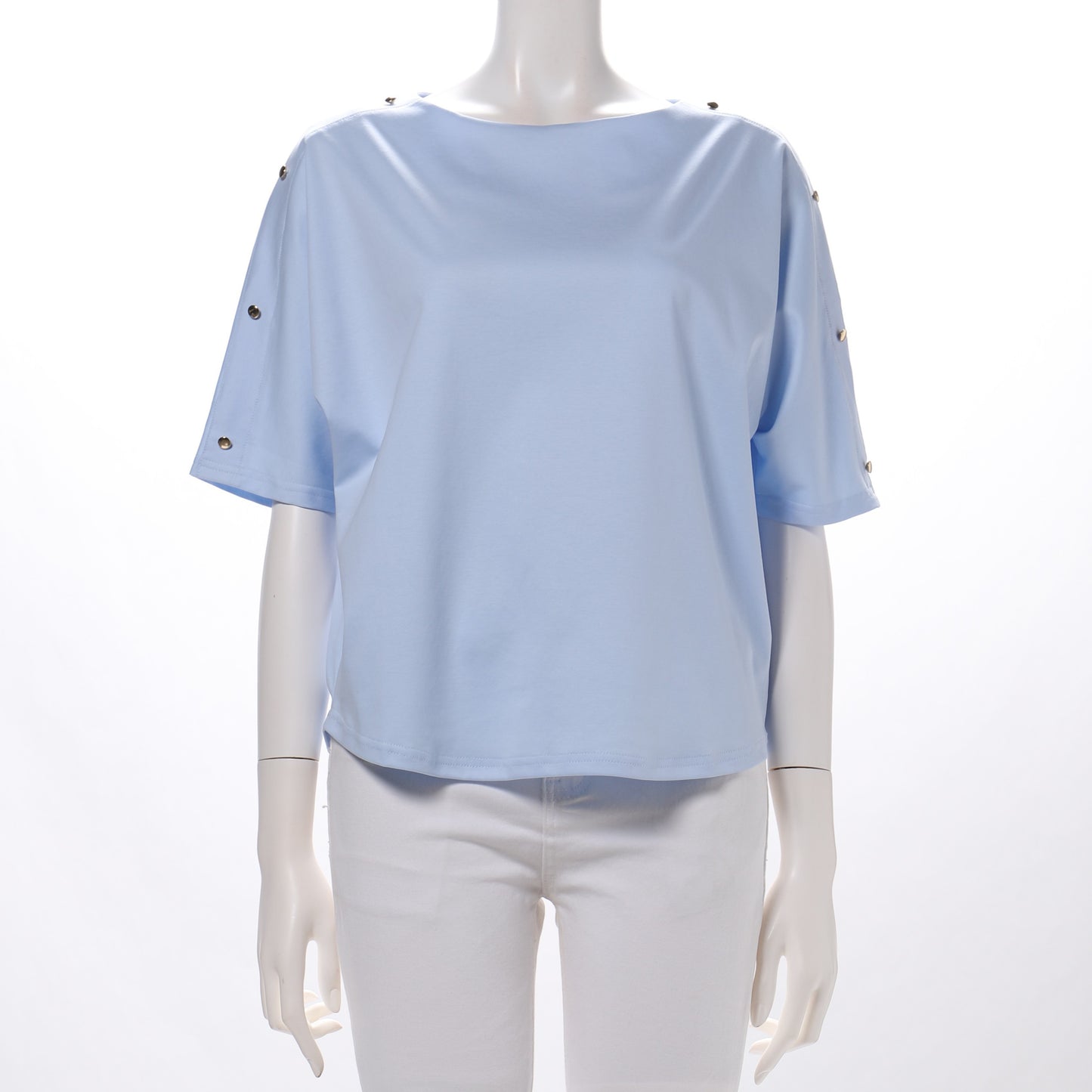 袖ボタンドルマンスリーブカットソー