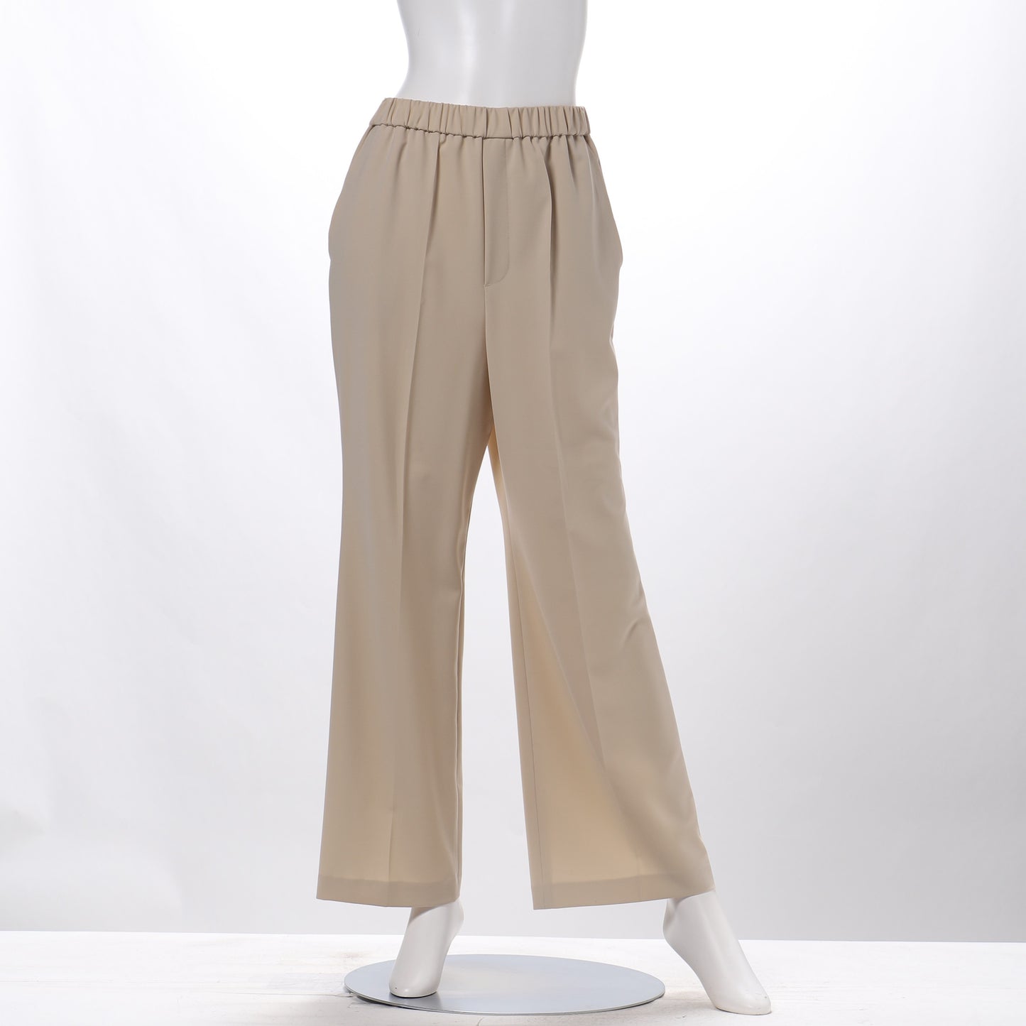 シンプルフレアパンツ