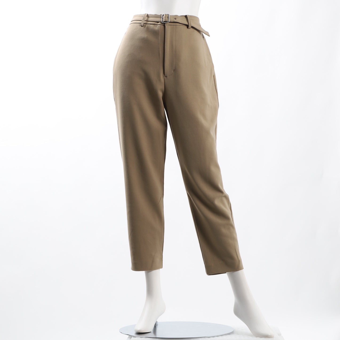 ウエストベルトテーパードパンツ