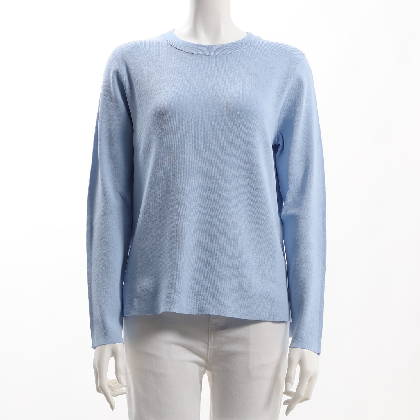 クルーネックシンプルニット