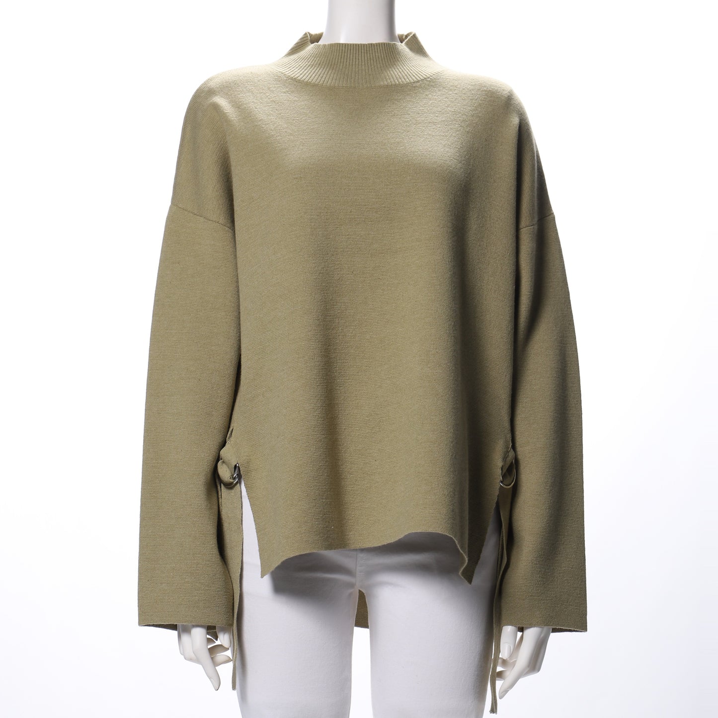 サイドスリットデザインニット