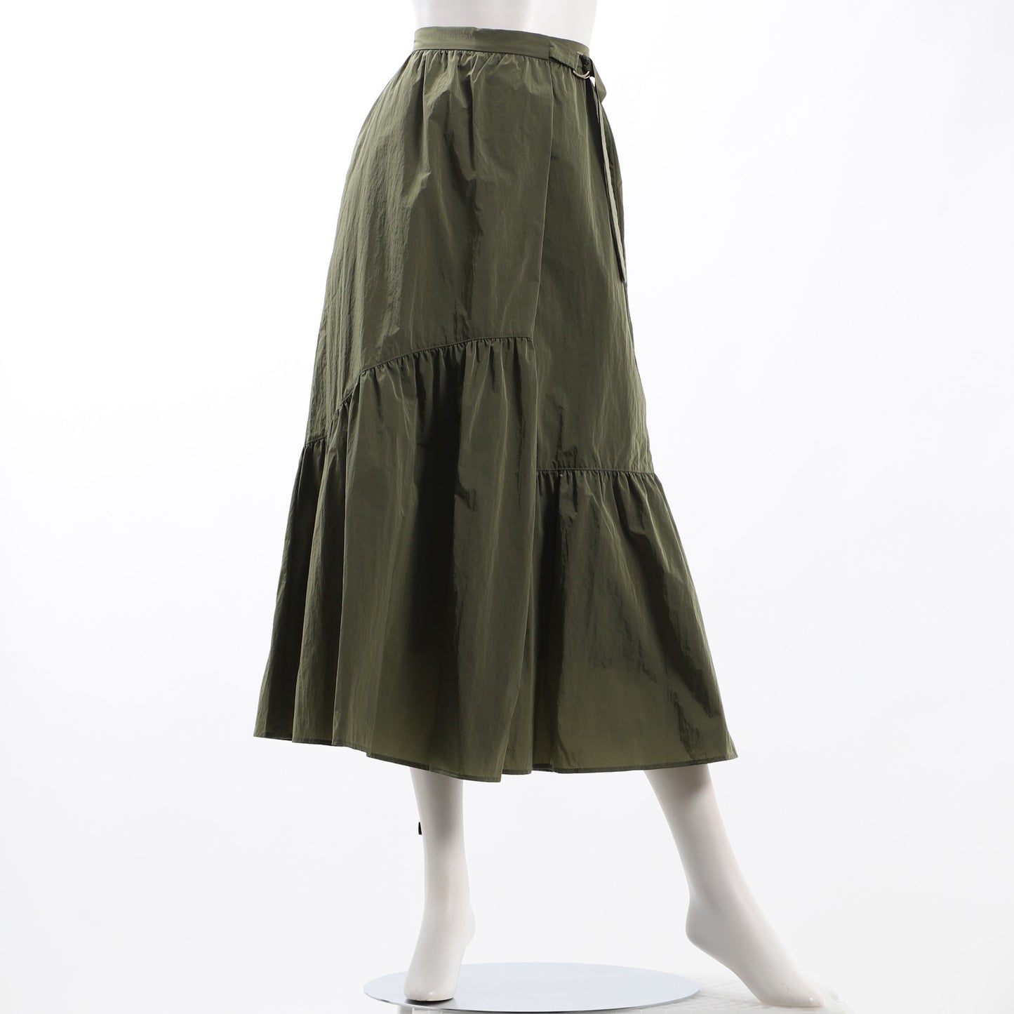 ナイロンシャンブレーラップ風スカート