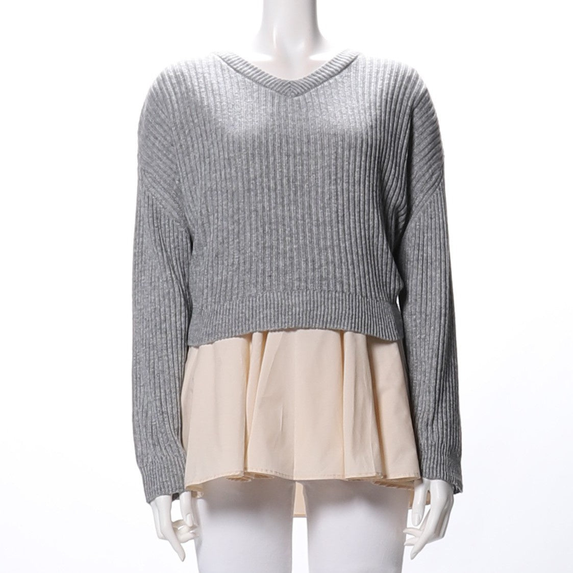 フレアデザインドッキングニット