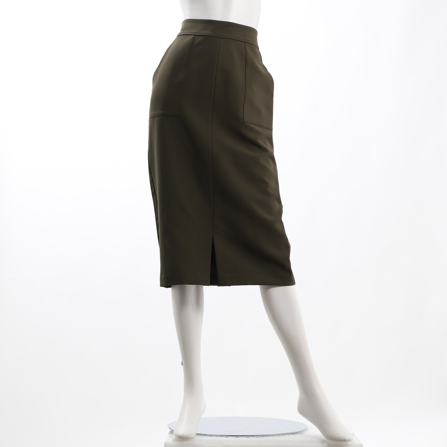 アウトポケットデザインタイトスカート