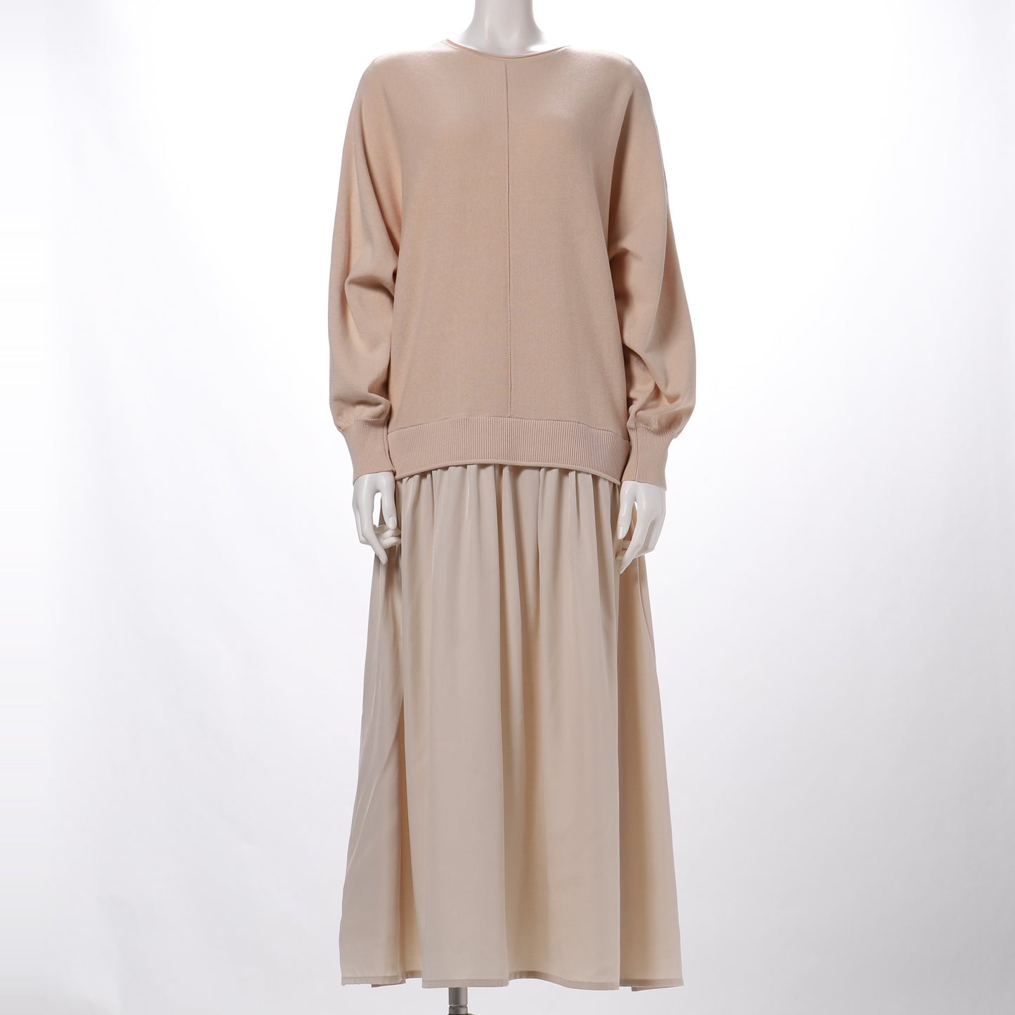 ニットドッキングワンピース