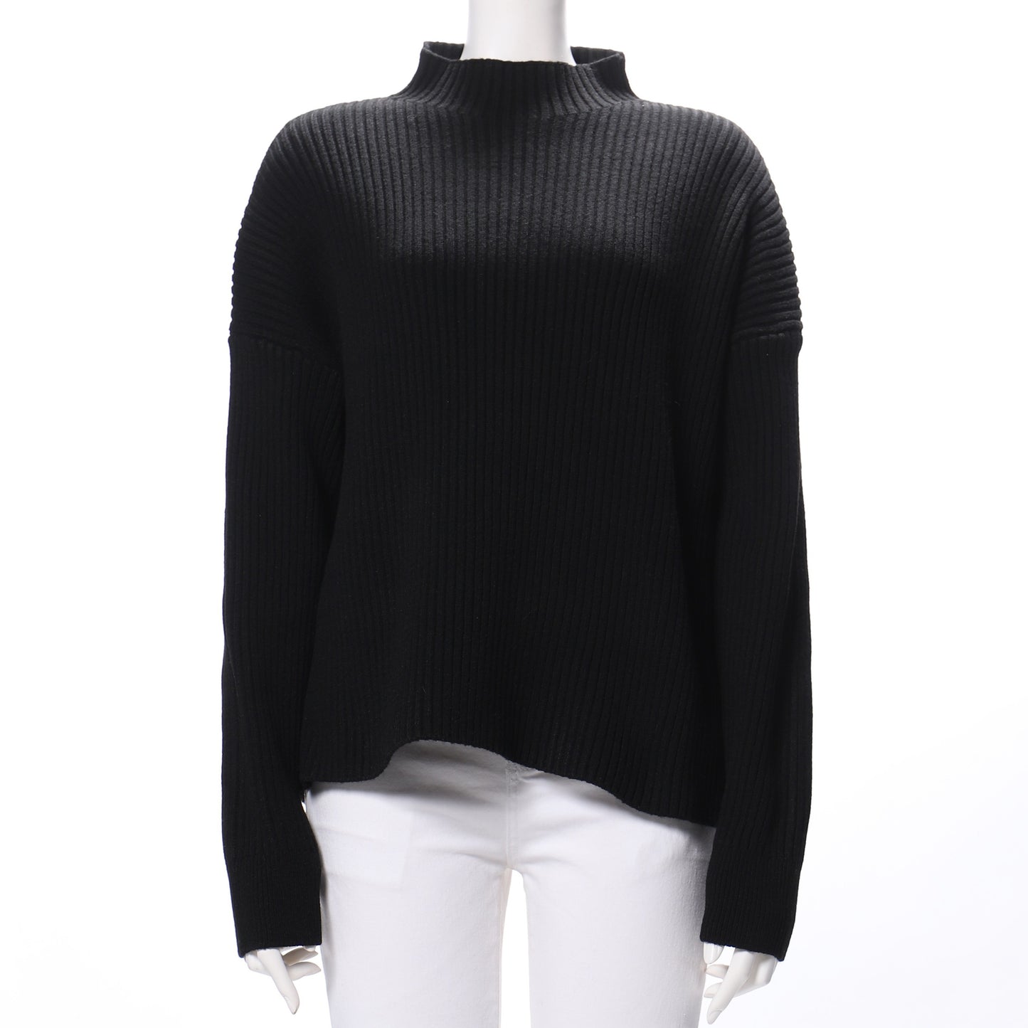 ドロップショルダーオフネックニット