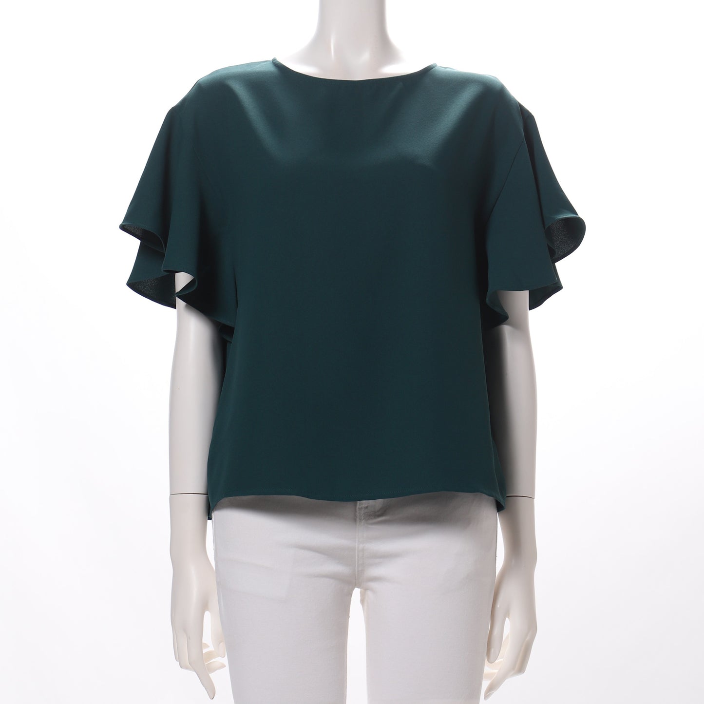 ドロップショルダーフレアスリーブブラウス