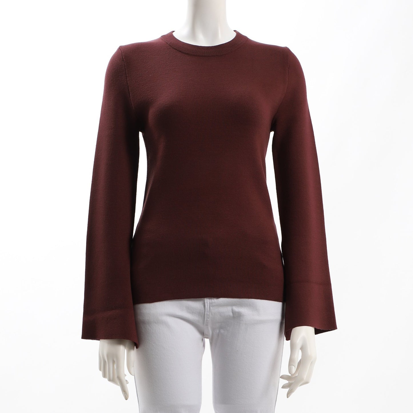 フレアスリーブニット