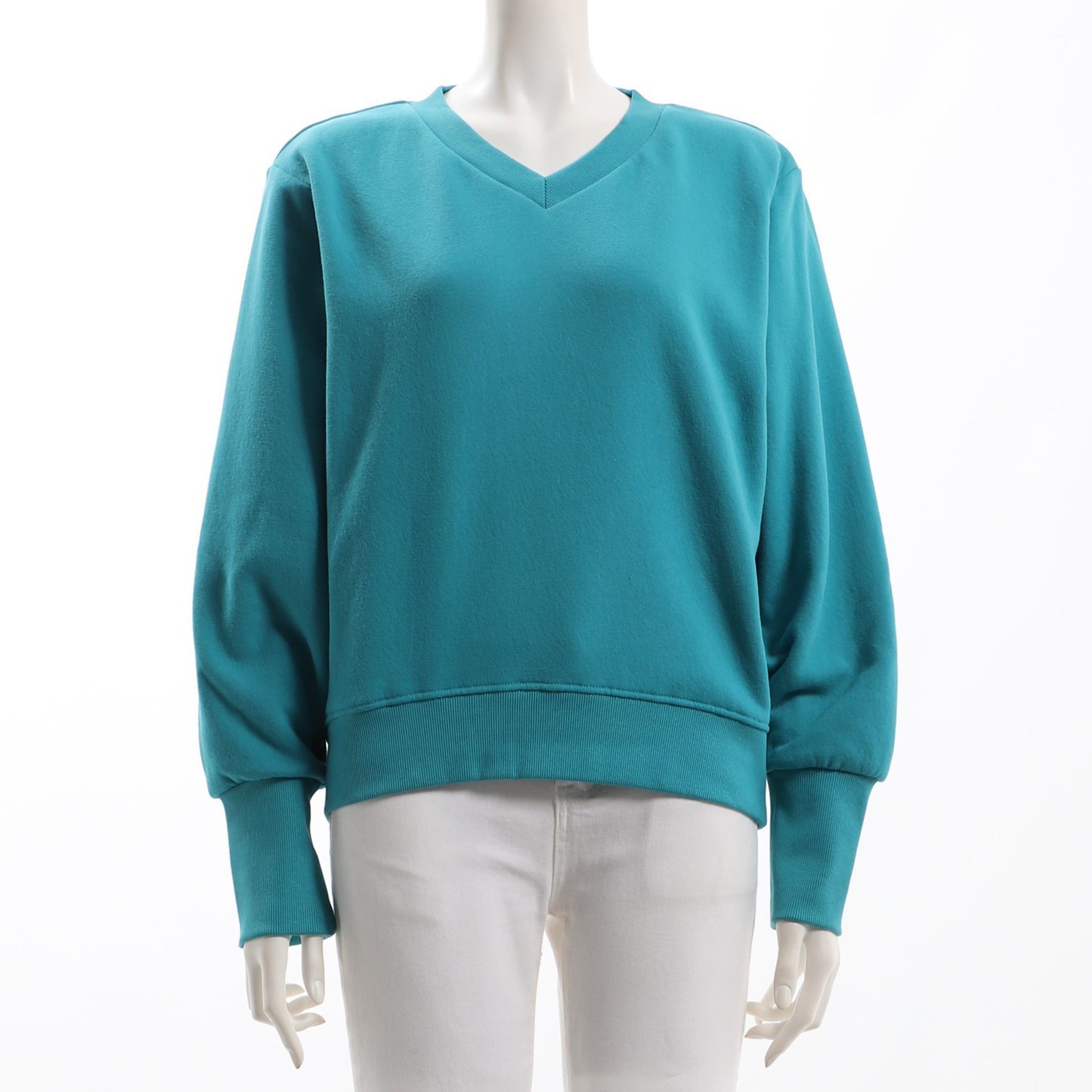 ボリュームスリーブVネックカットソー