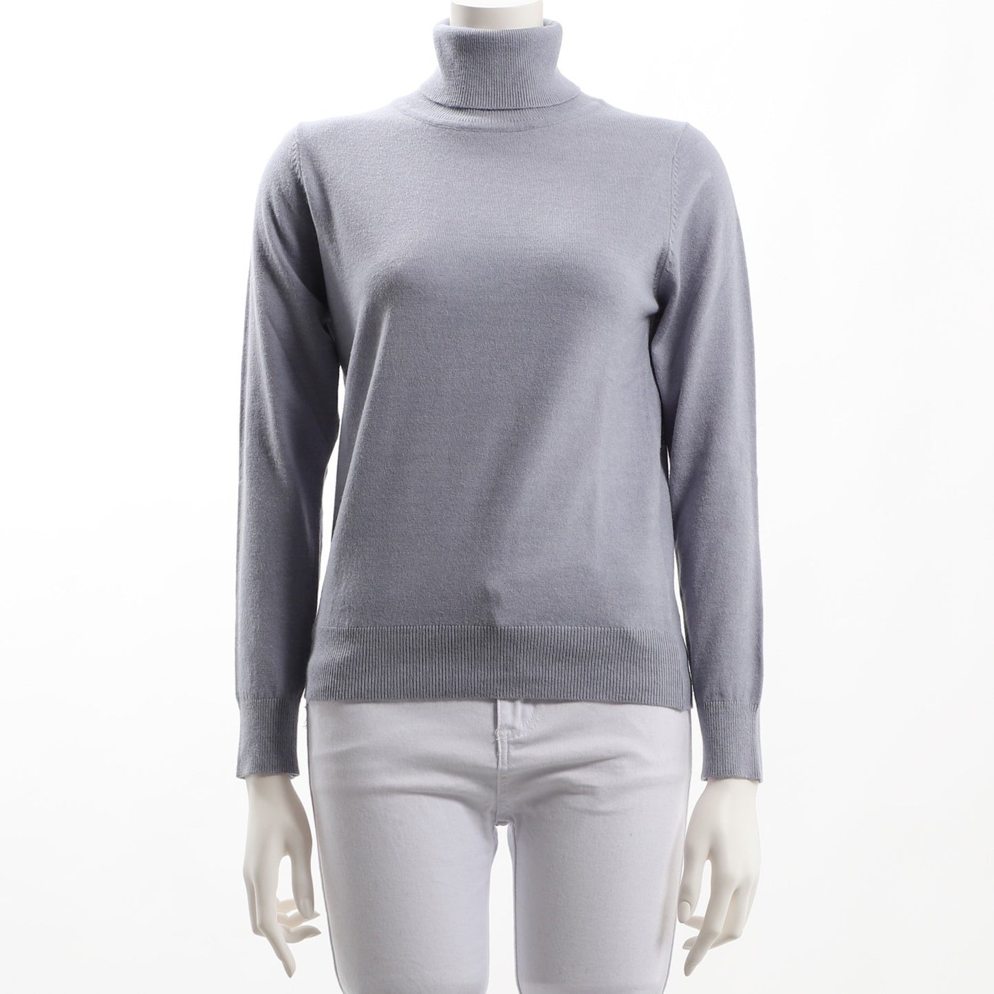 タートルネックニット