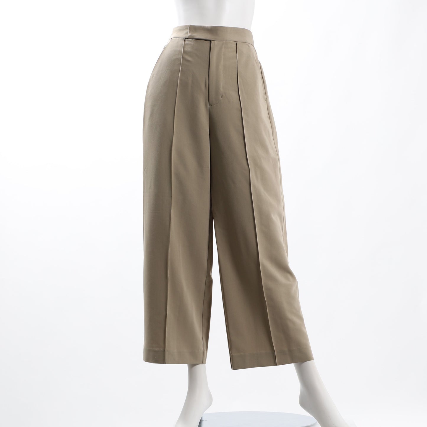 シンプルデザインワイドパンツ