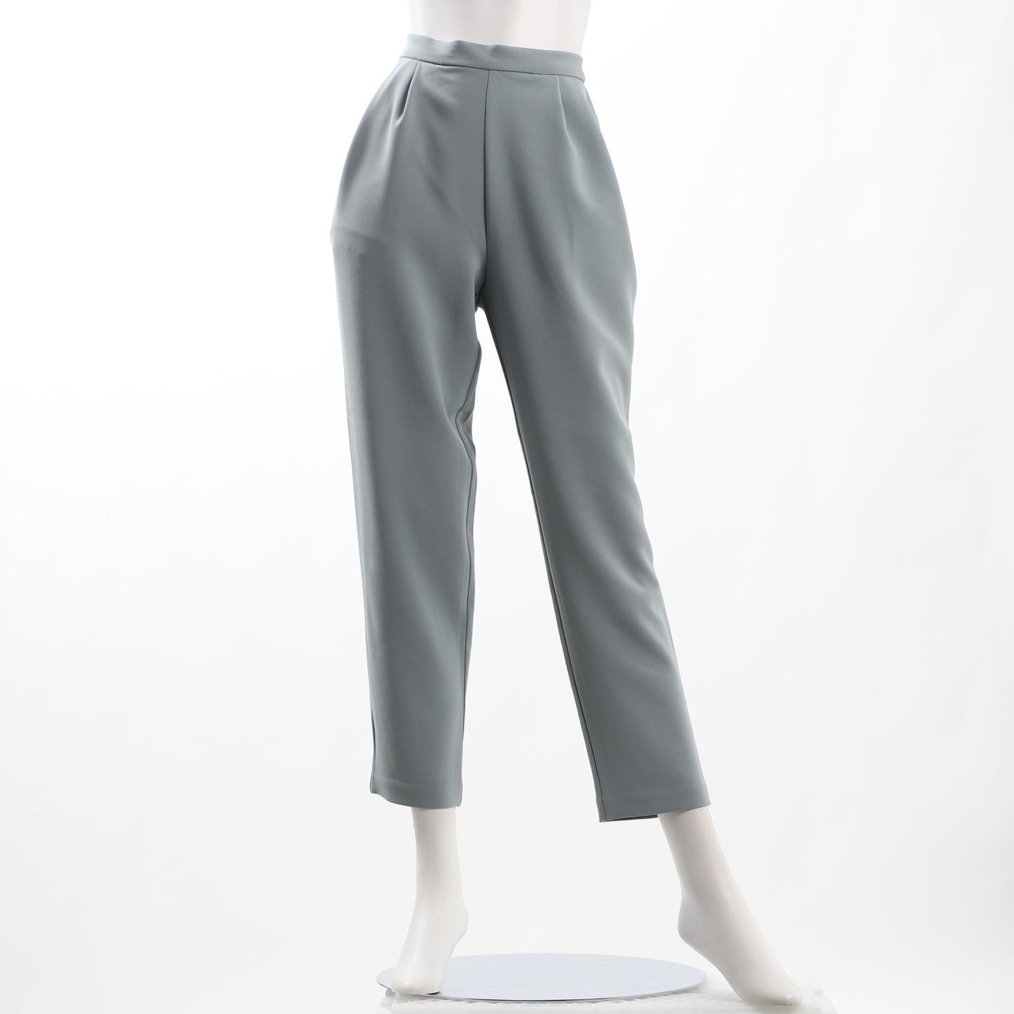 バックゴムタックテーパードパンツ