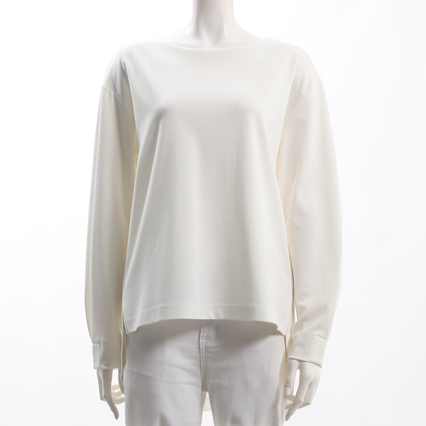 タック袖バックテールカットソー