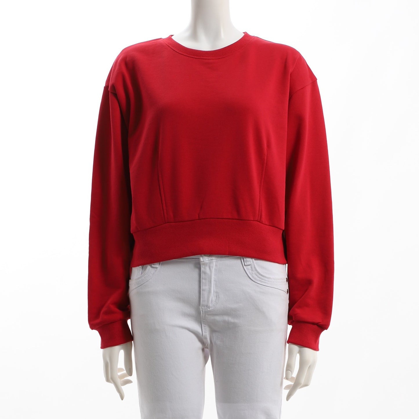 ドロップショルダーショート丈カットソー