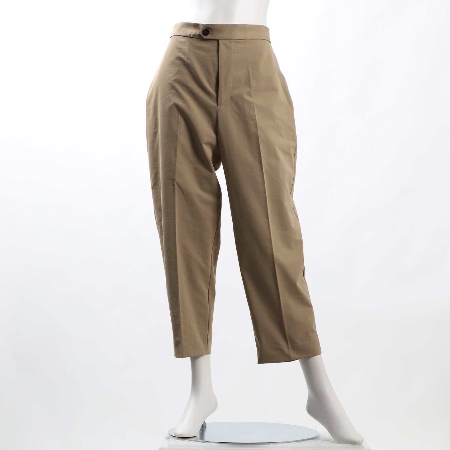 ポケット付きバックゴムテーパードパンツ