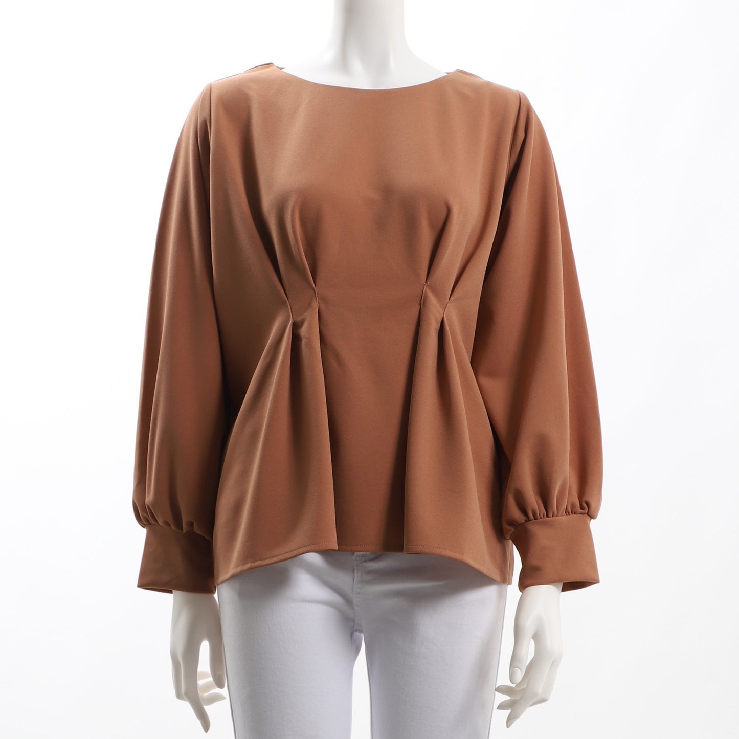 フロントタックバックギャザーカットソー