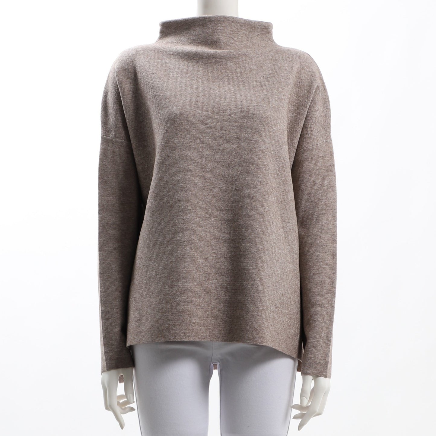 ドロップショルダーオフネックニット