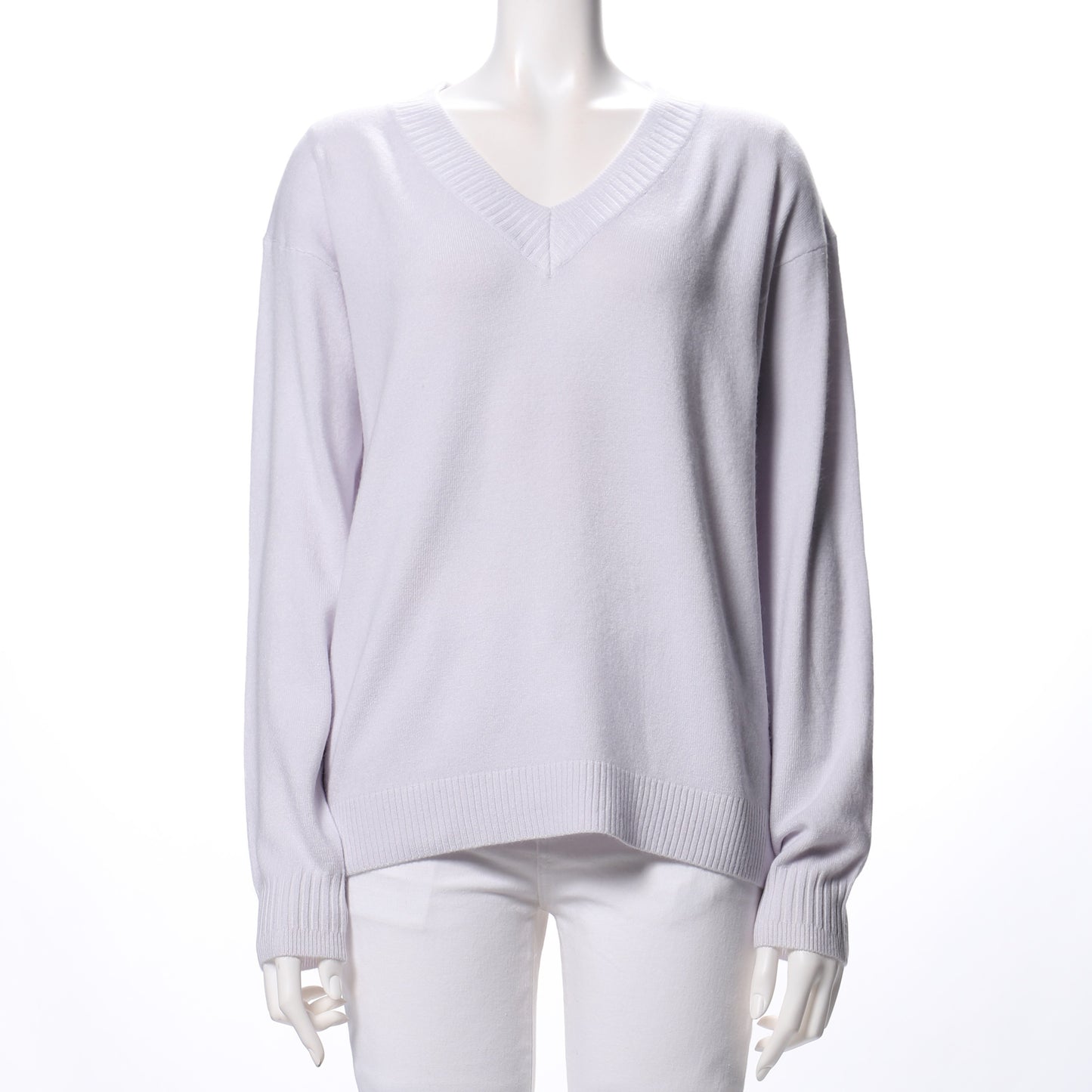 もちもちニットVネックニット