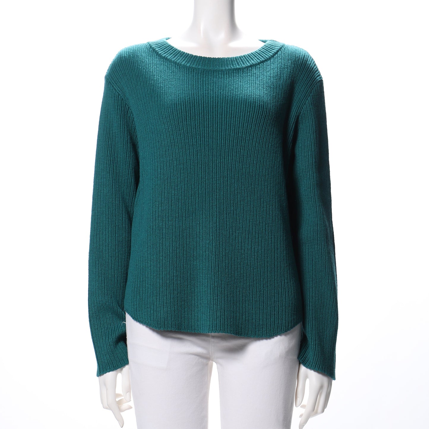 ボートネックドロップショルダーニット