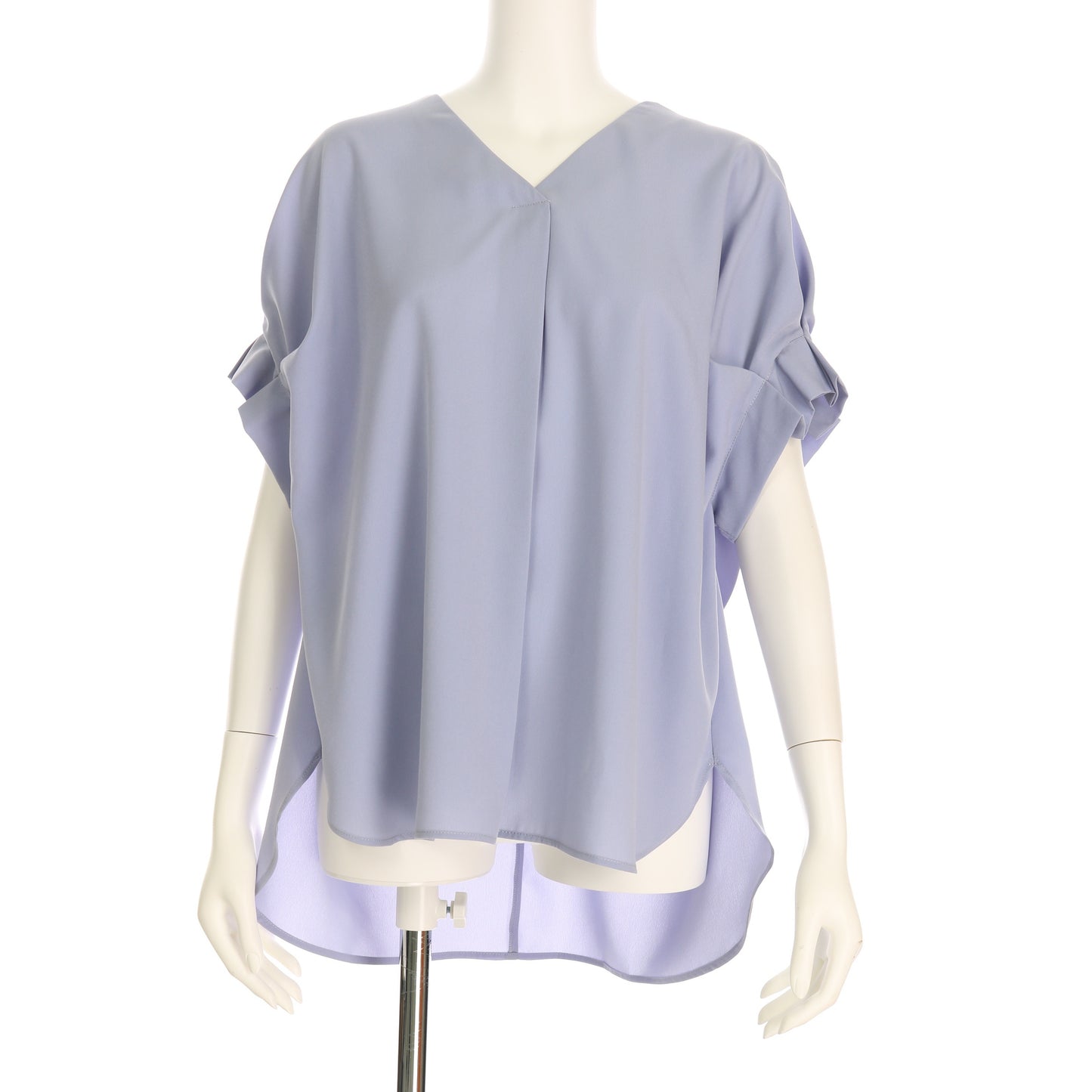 バックDカンベルトデザインブラウス