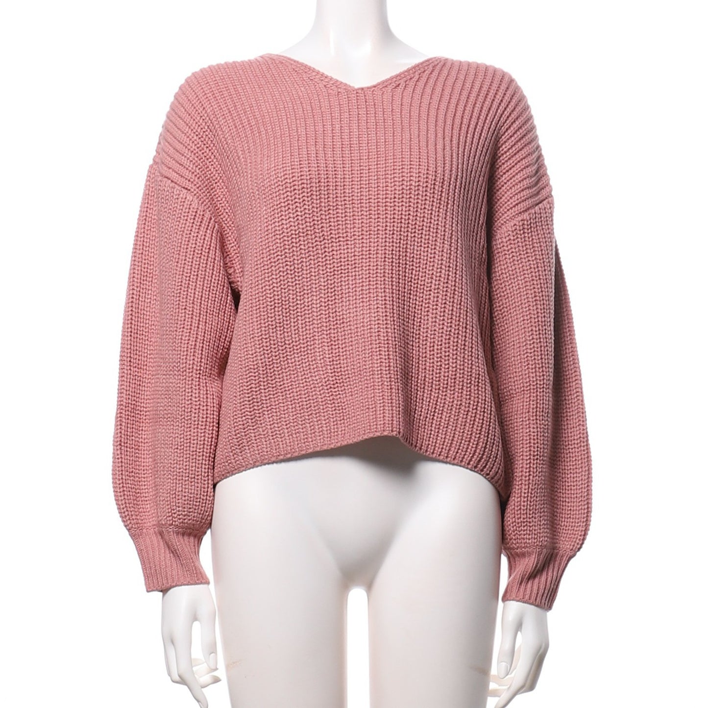 ふんわりスリーブニット