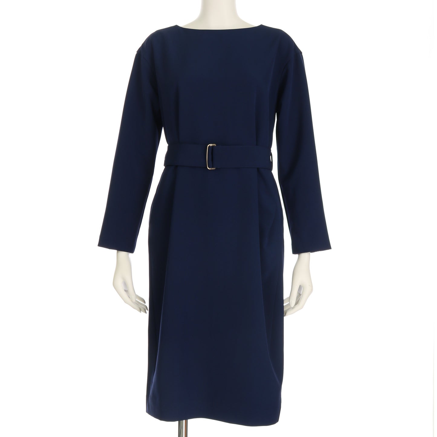 ベルト付きワンピース