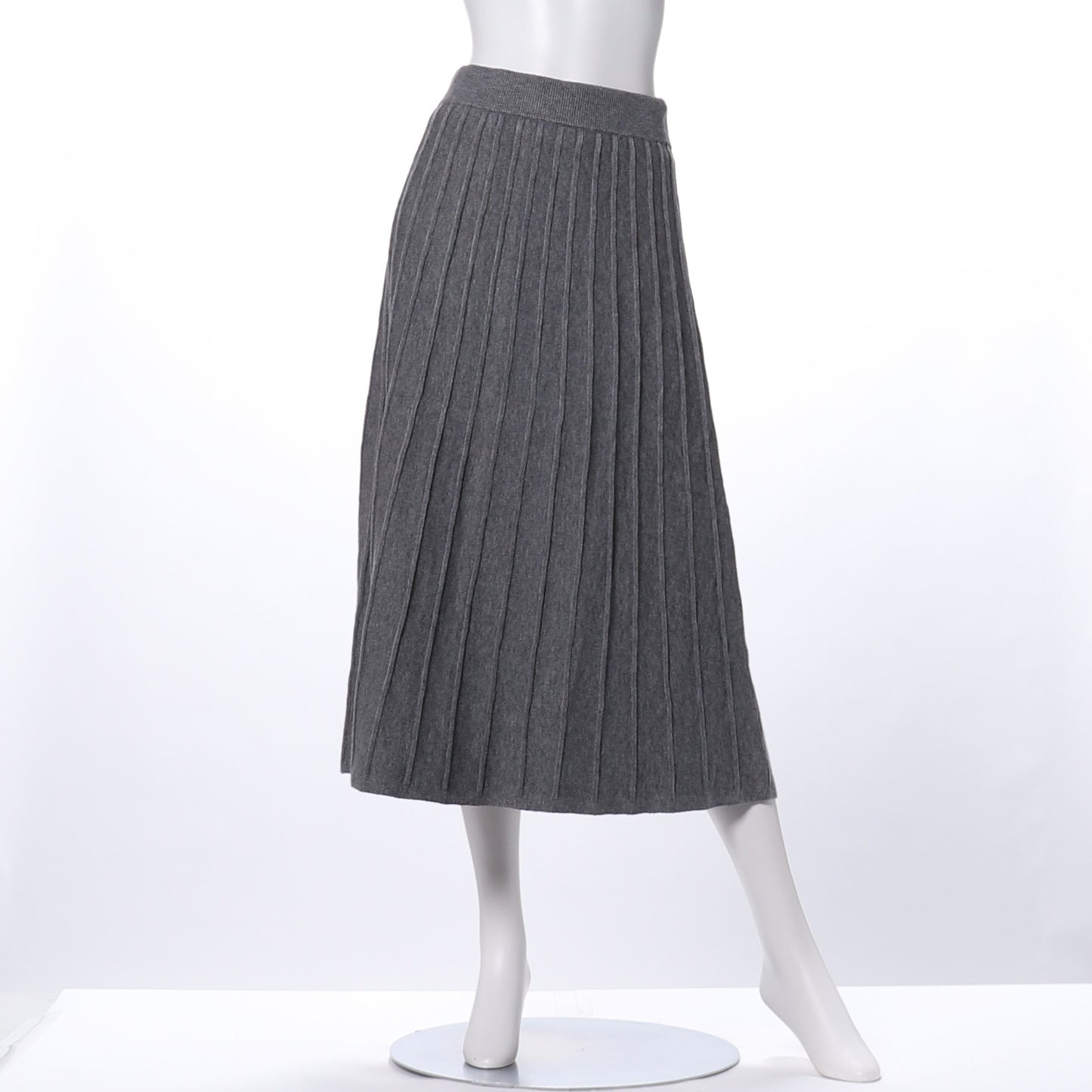 ニットプリーツスカート