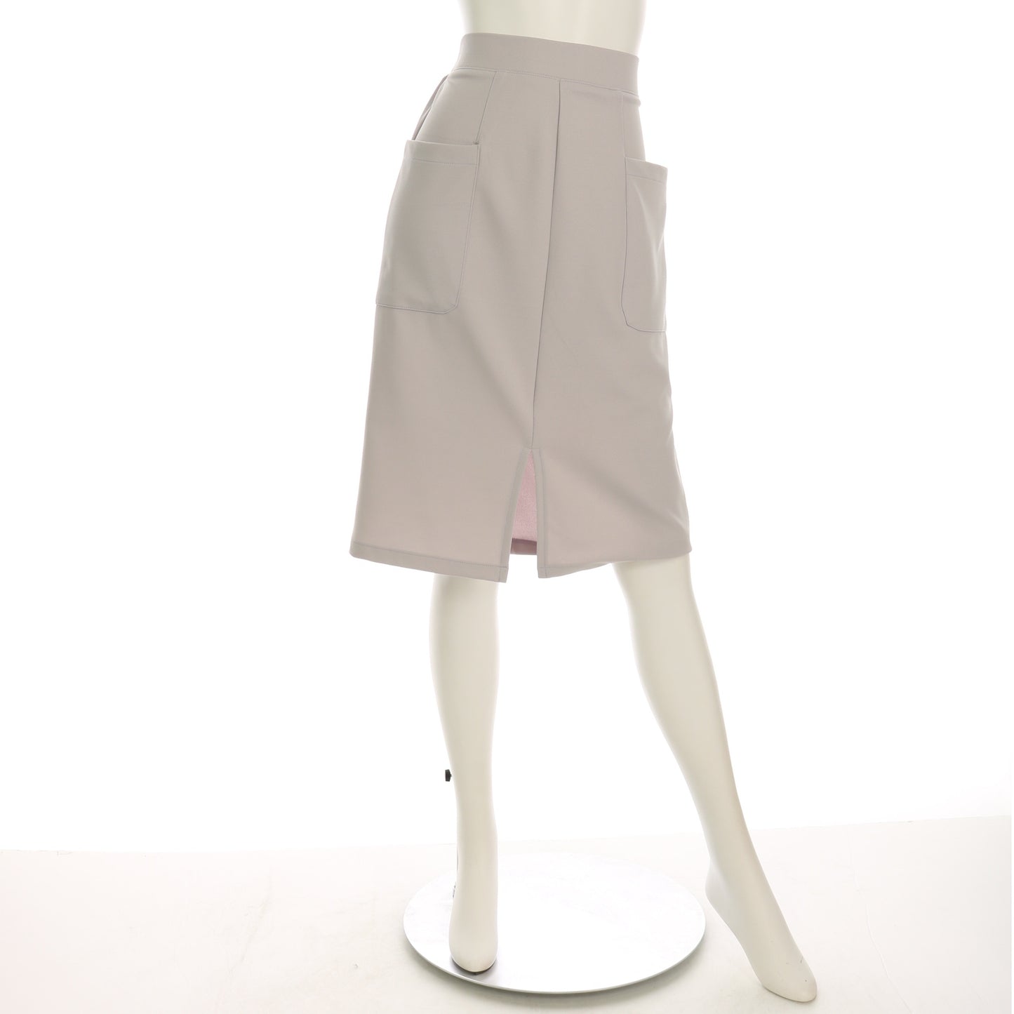 ダブルポケット前スリットタイトスカート