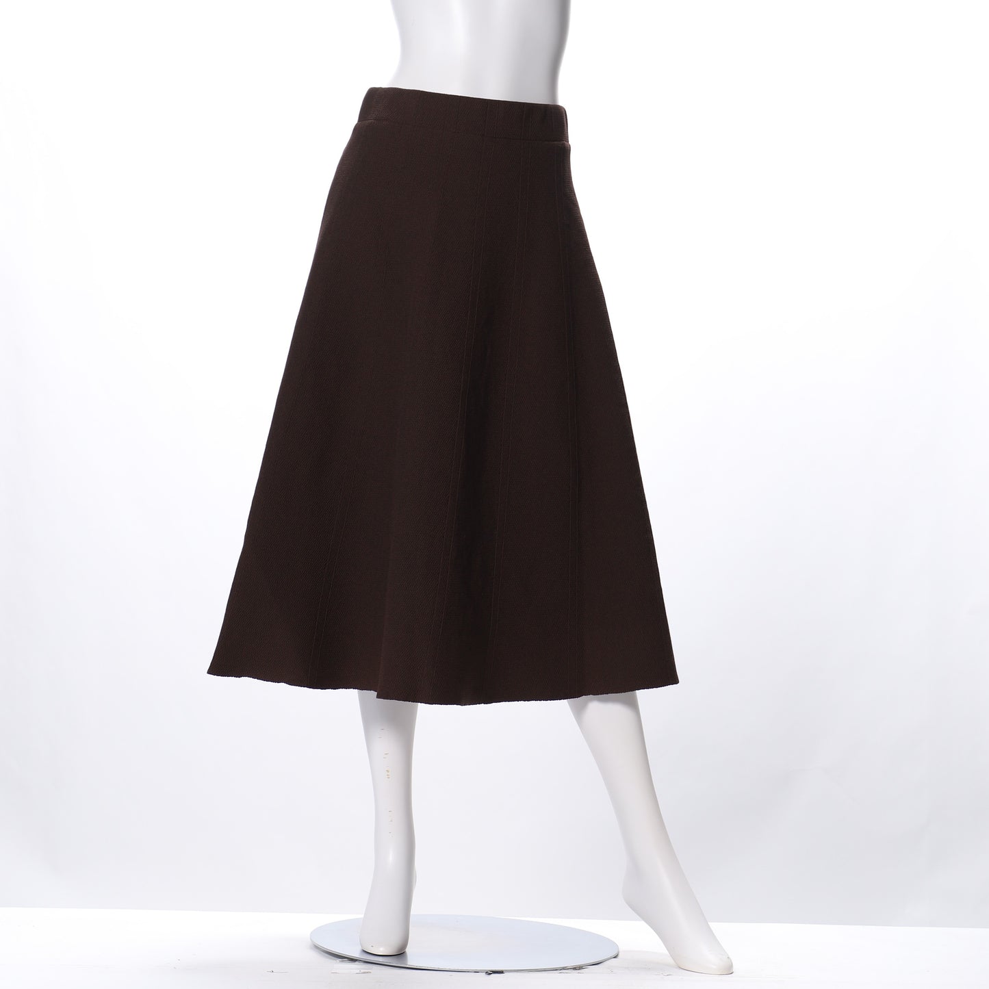 ニットフレアスカート