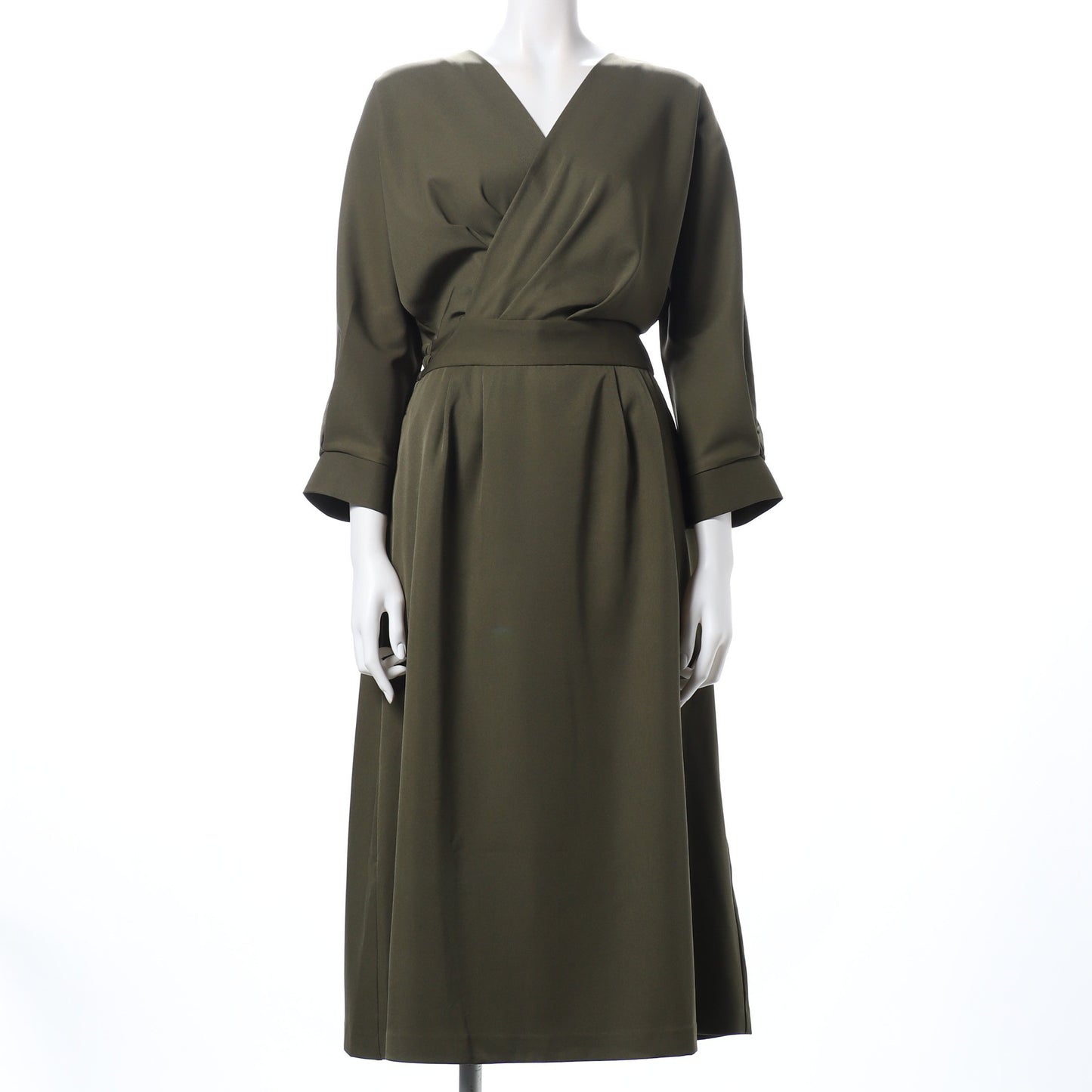 カシュクールデザインワンピース