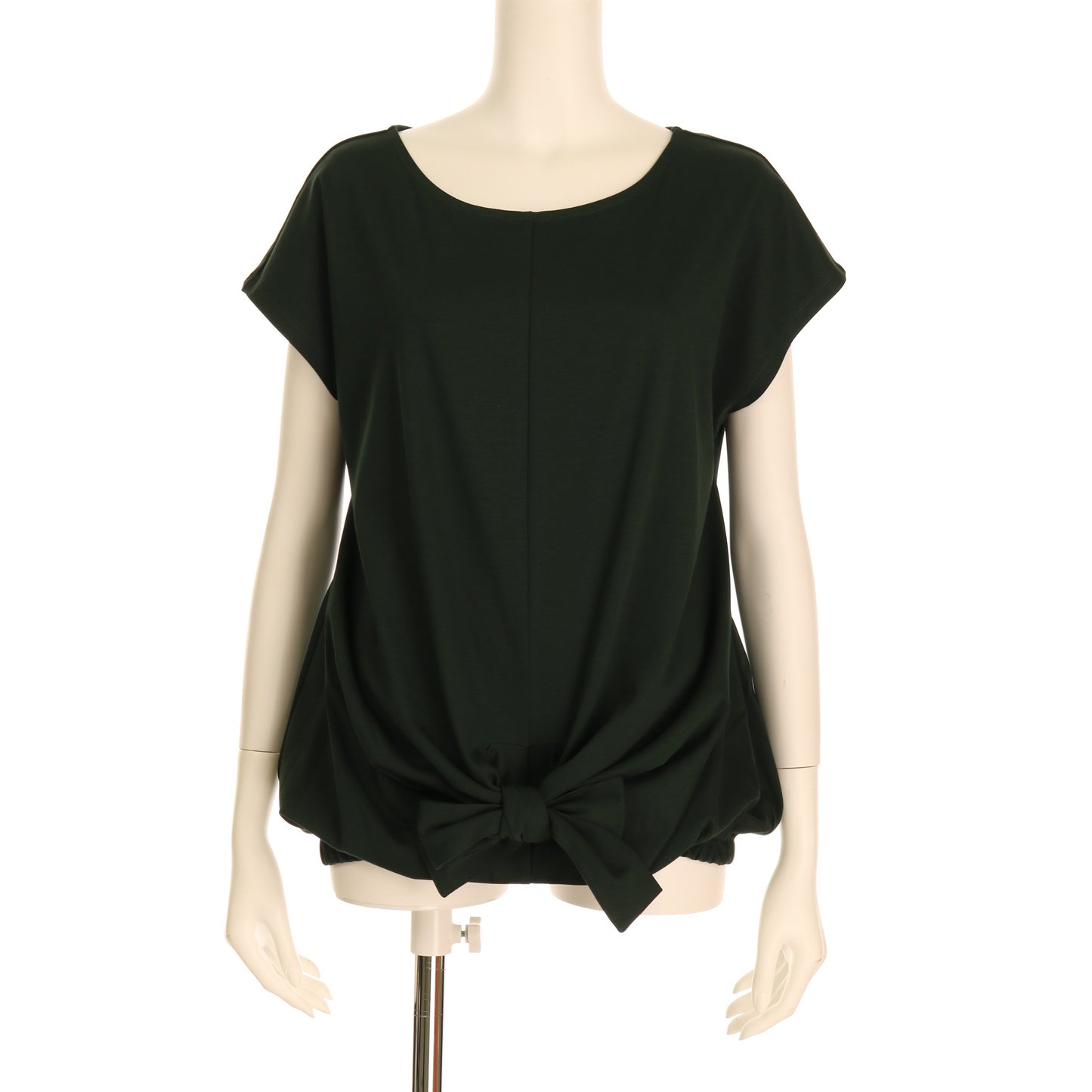 裾前結びデザインカットソー