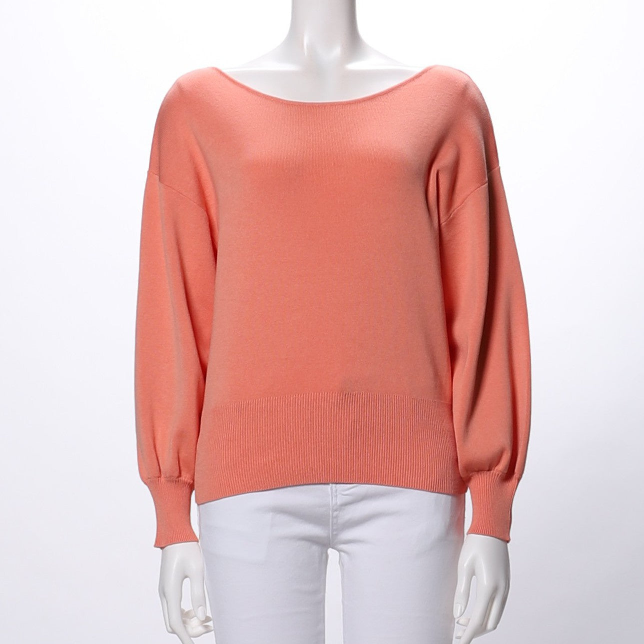 前後2WAYボリュームスリーブニット