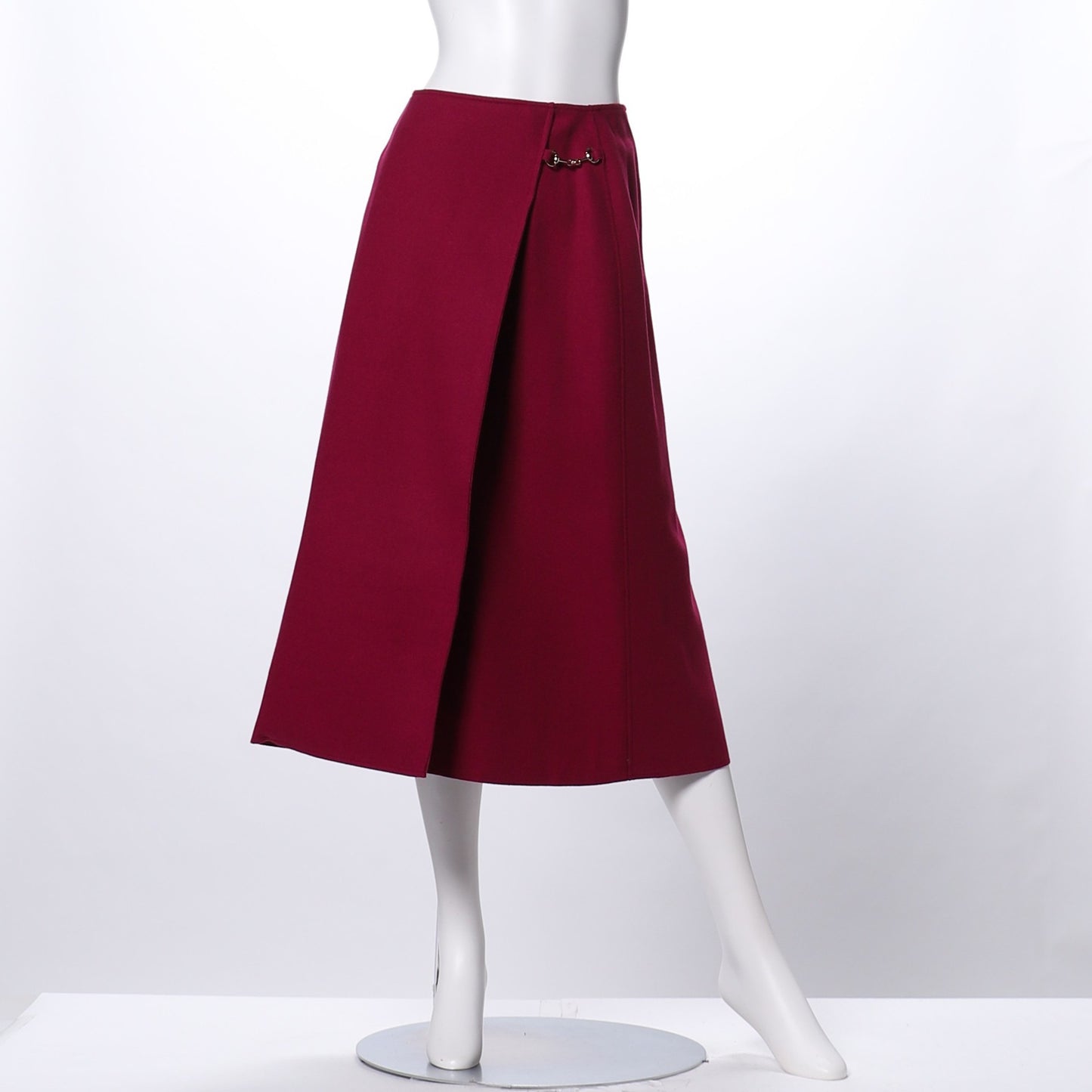 ライトジャージーメルトンラップ風スカート