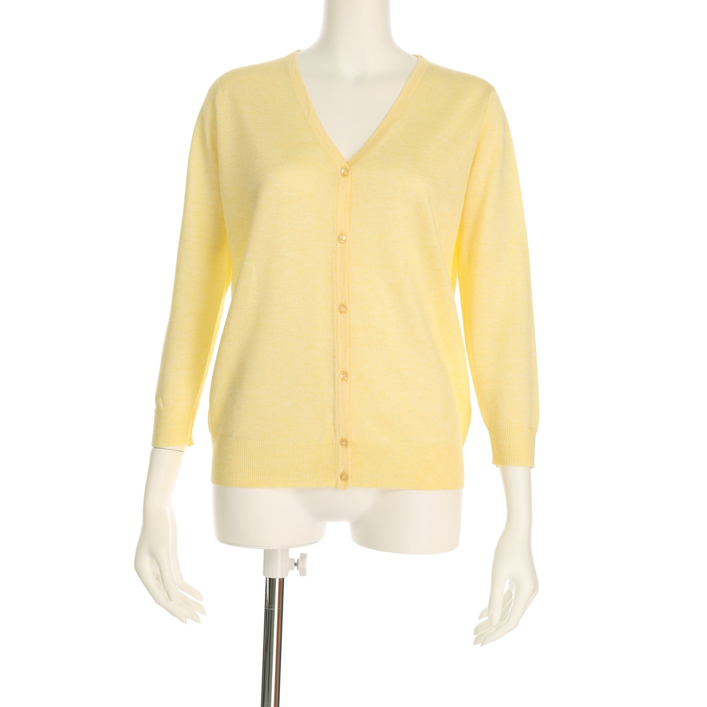 Vネックカーディガン