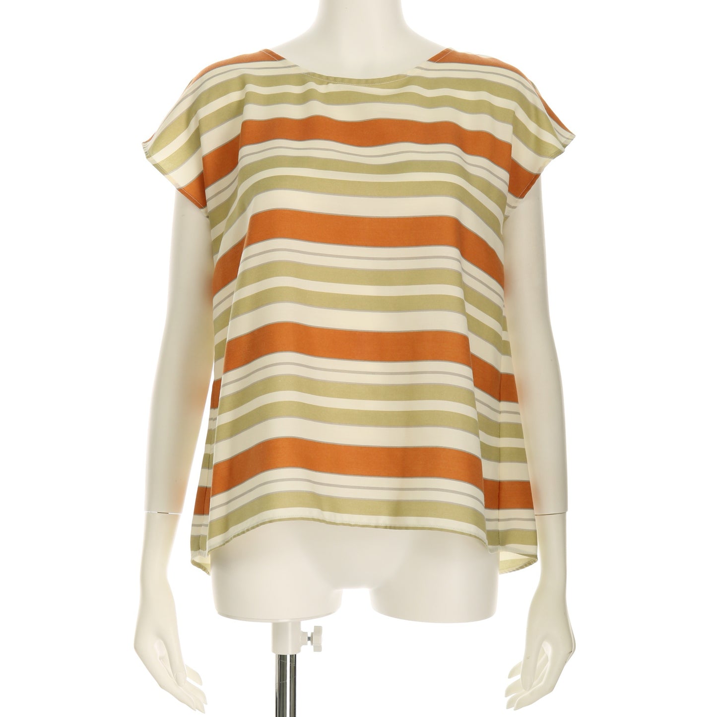 カラーボーダーブラウス