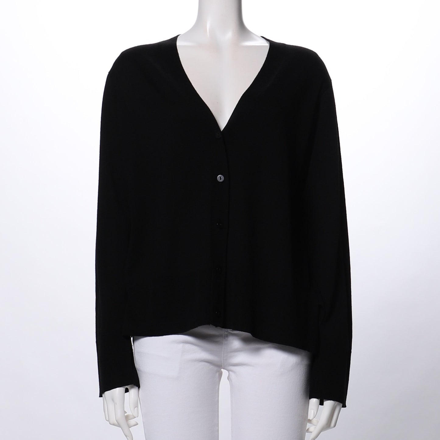サイドスリットVネックカーディガン