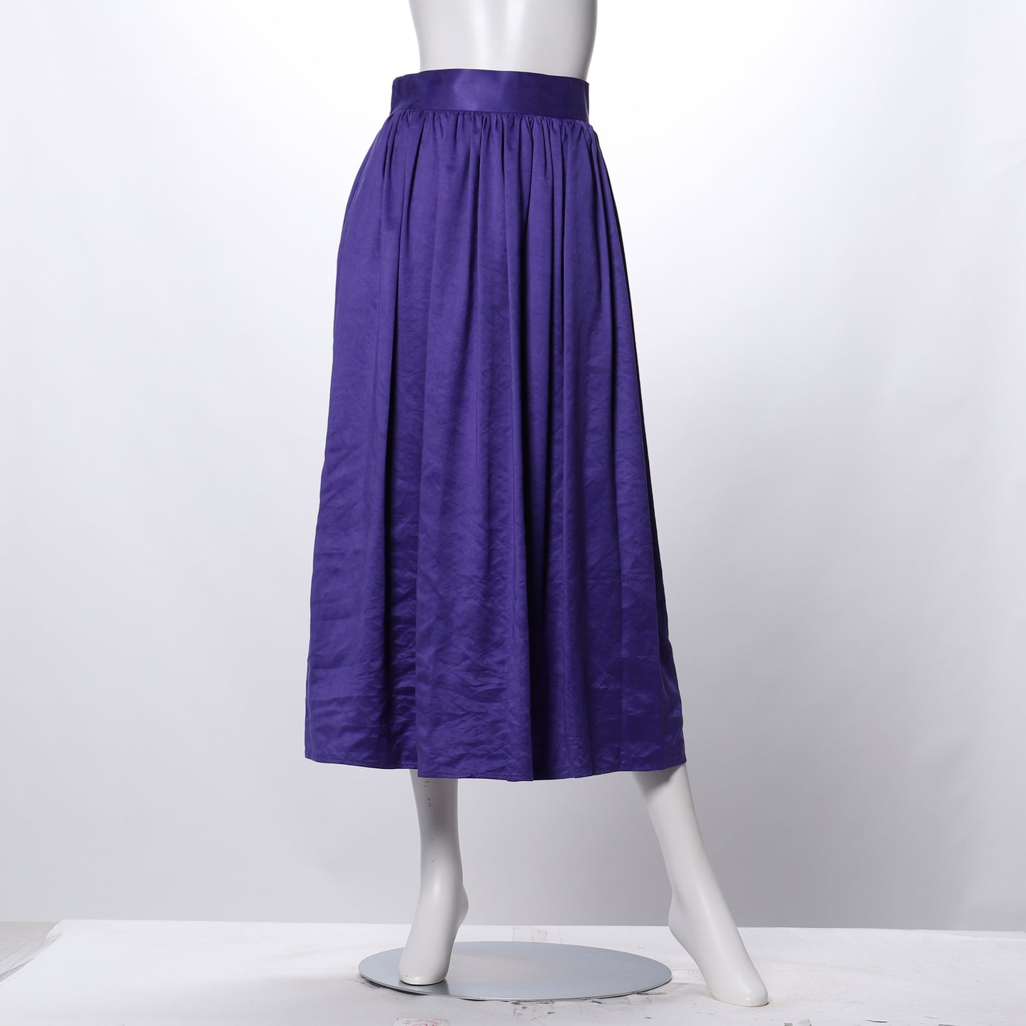 ギャザースカートクチュールスエード