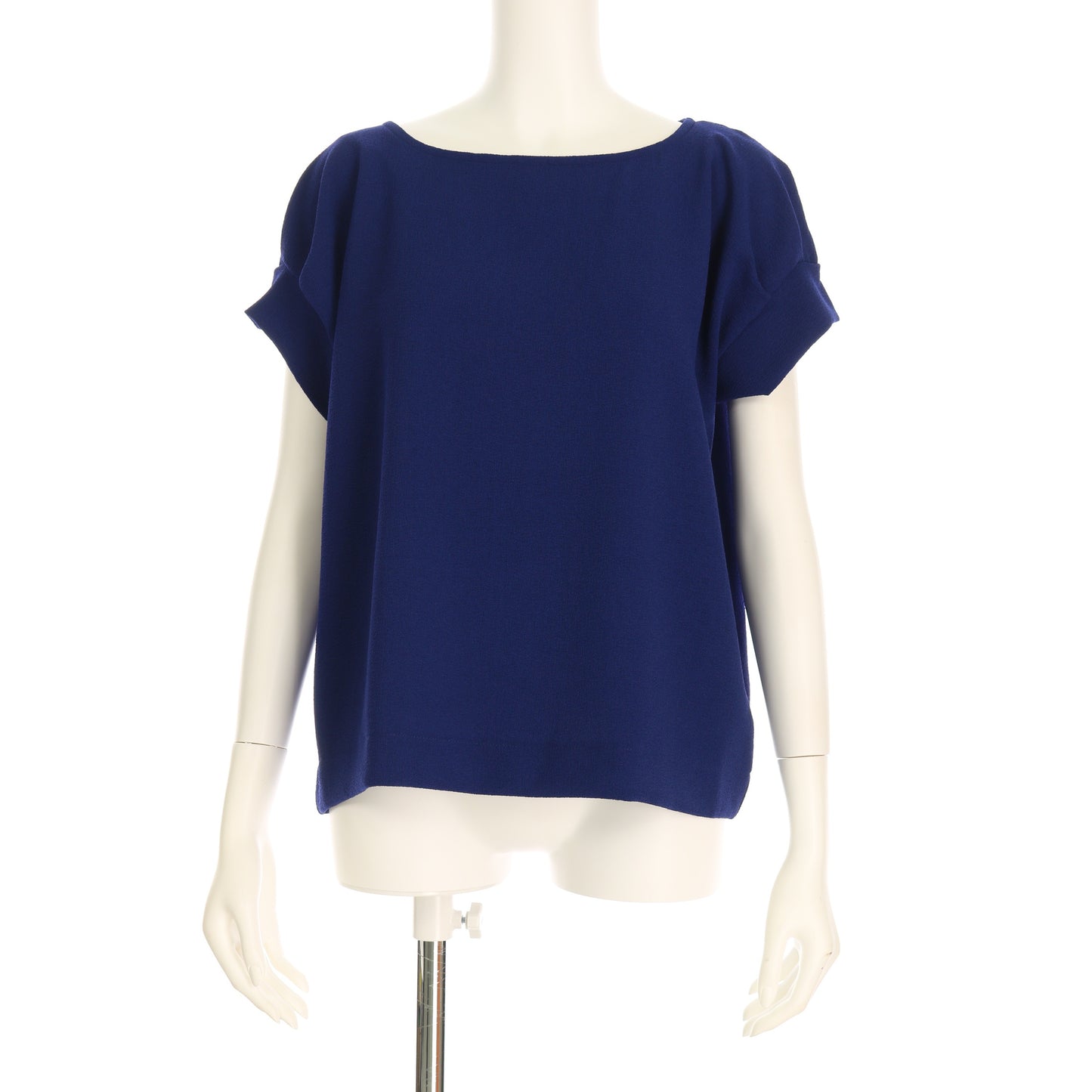 パフスリーブボートネックブラウス