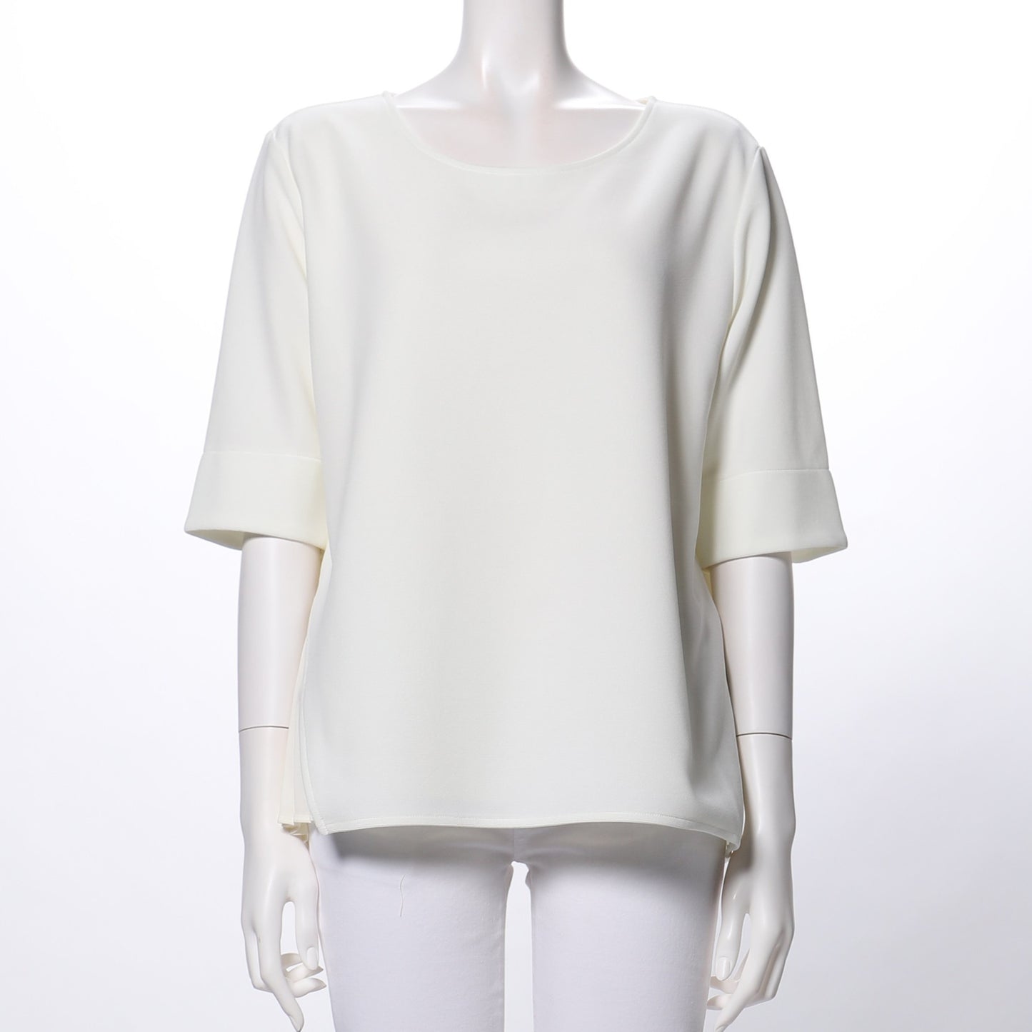 サイドプリーツブラウス