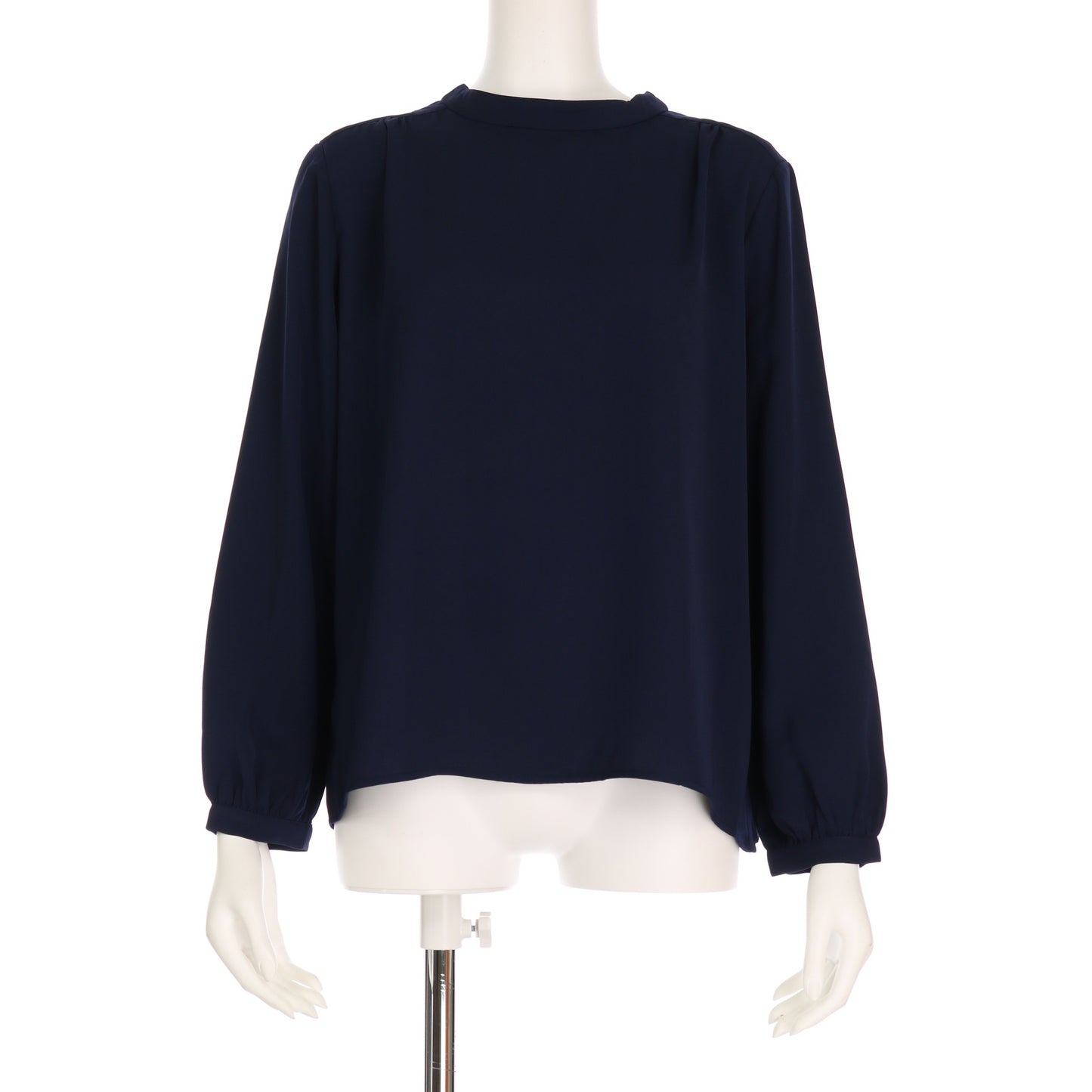 スタンドカラーブラウス