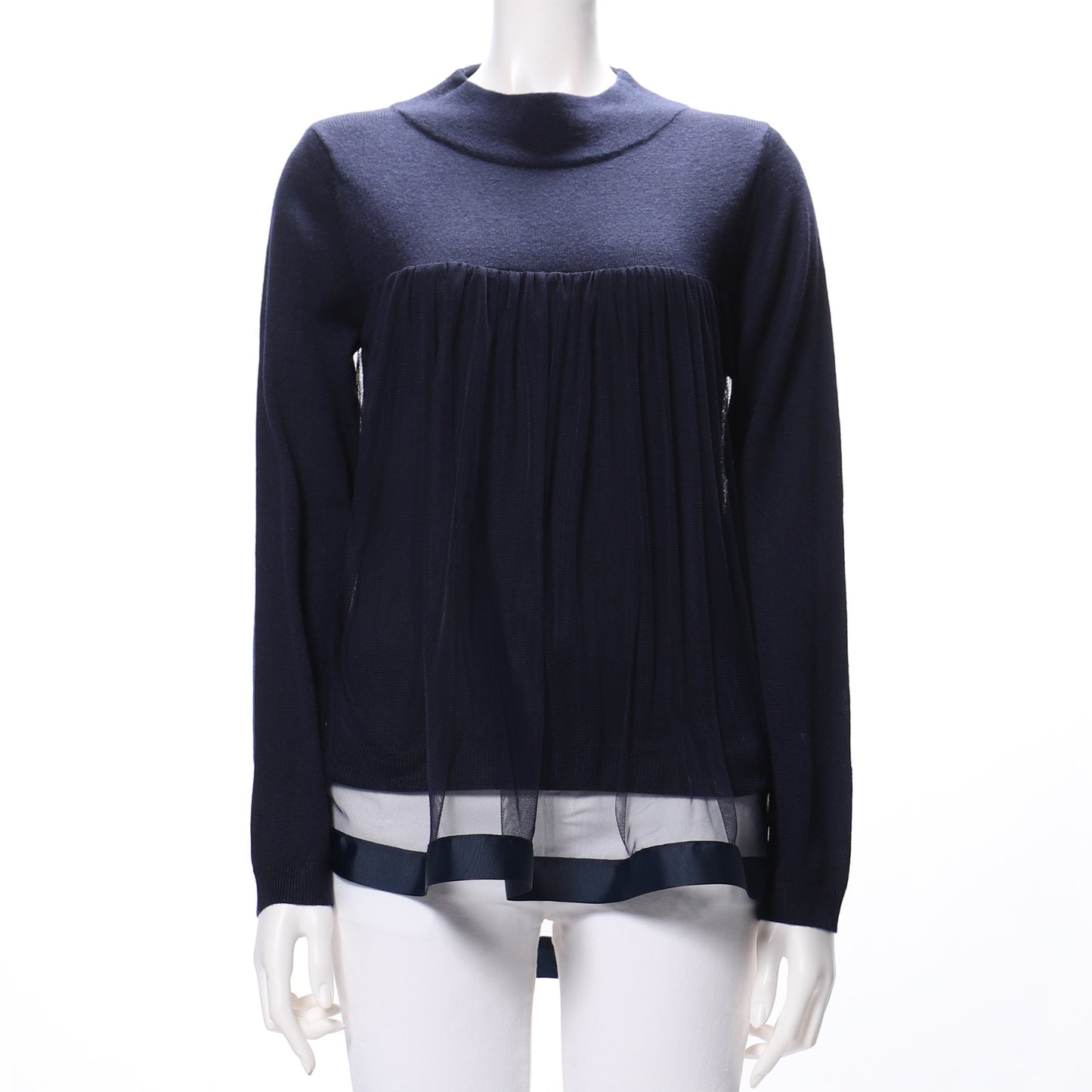 チュールドッキングニット